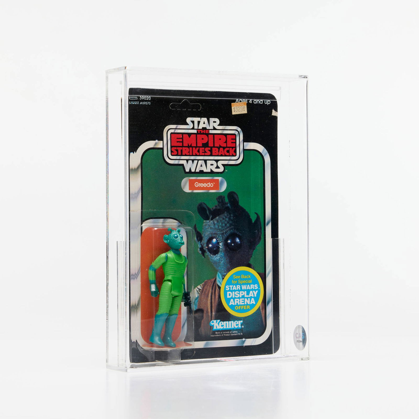 1981 Kenner Star Wars ESB 45 Back-A Greedo CAS 75 (1 of 3)