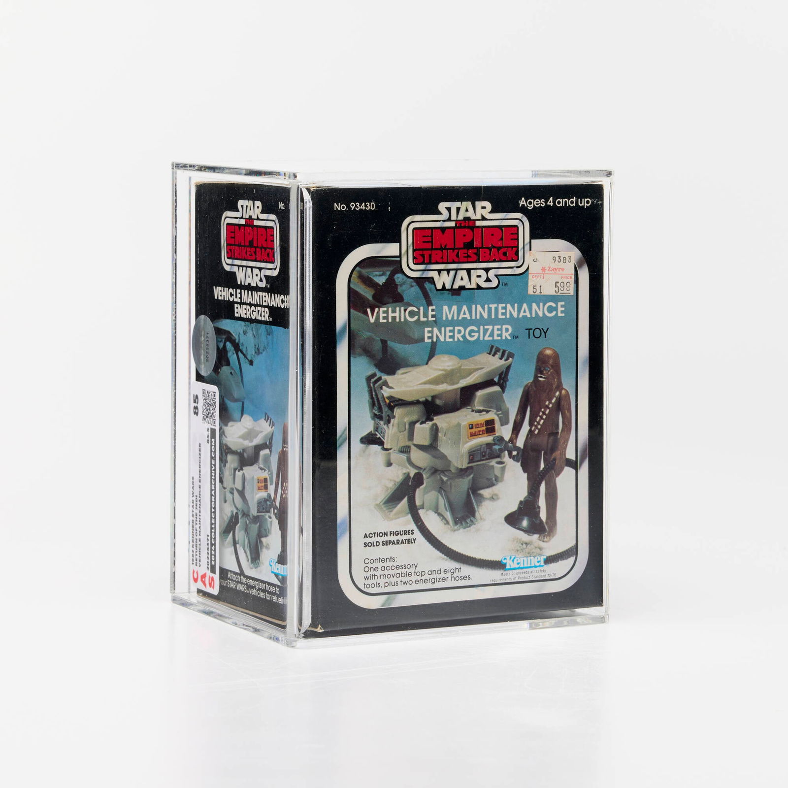 1982 Kenner Star Wars Return of the Jedi Vehicle Maintenance Energizer CAS 85 Sealed (1 of 3)