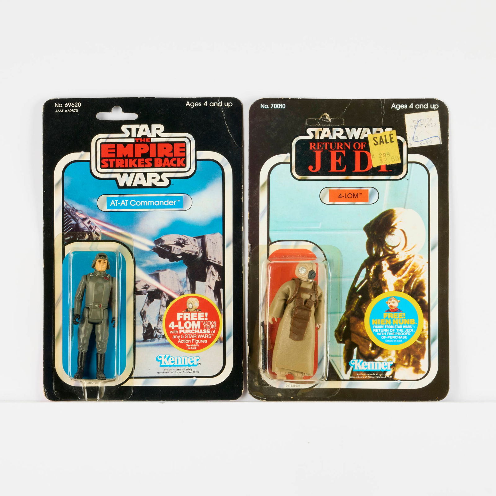 2PC 1982-83 Kenner Star Wars MOSC Figure Group (1 of 2)