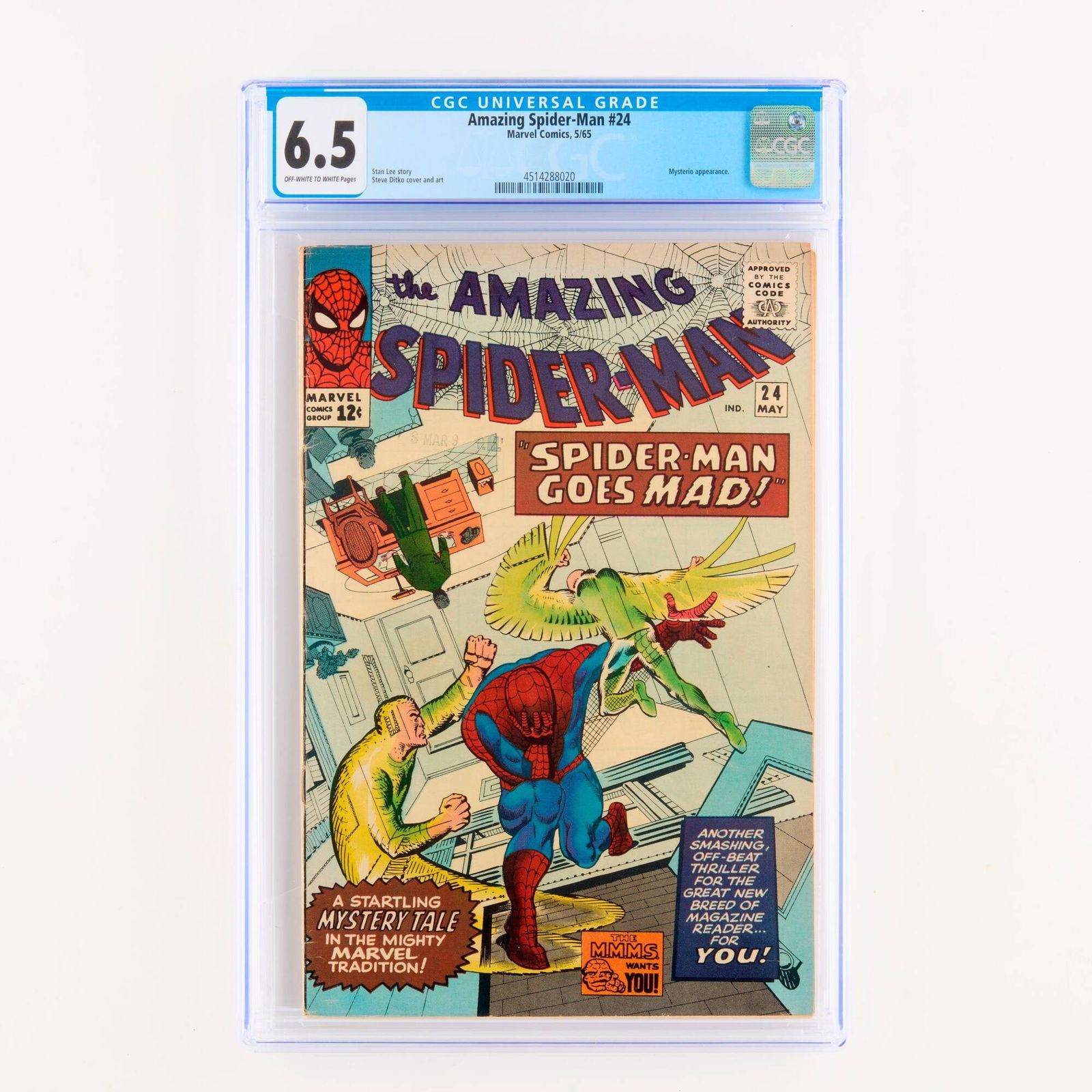 Marvel Comics Amazing Spider-Man #24 CGC 6.5 (1 of 2)