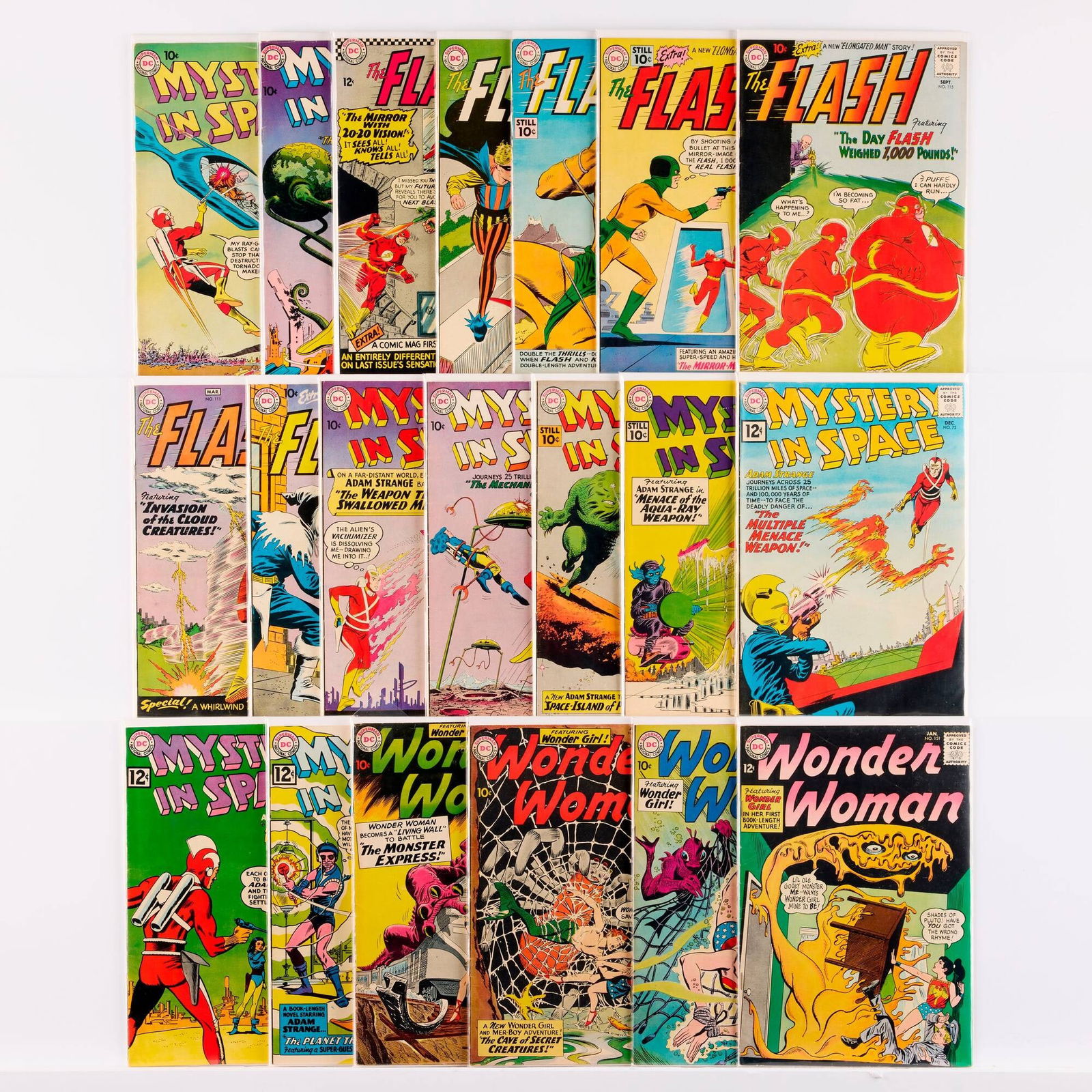 20 D.C. Comics Early Silver Age Group (1 of 1)