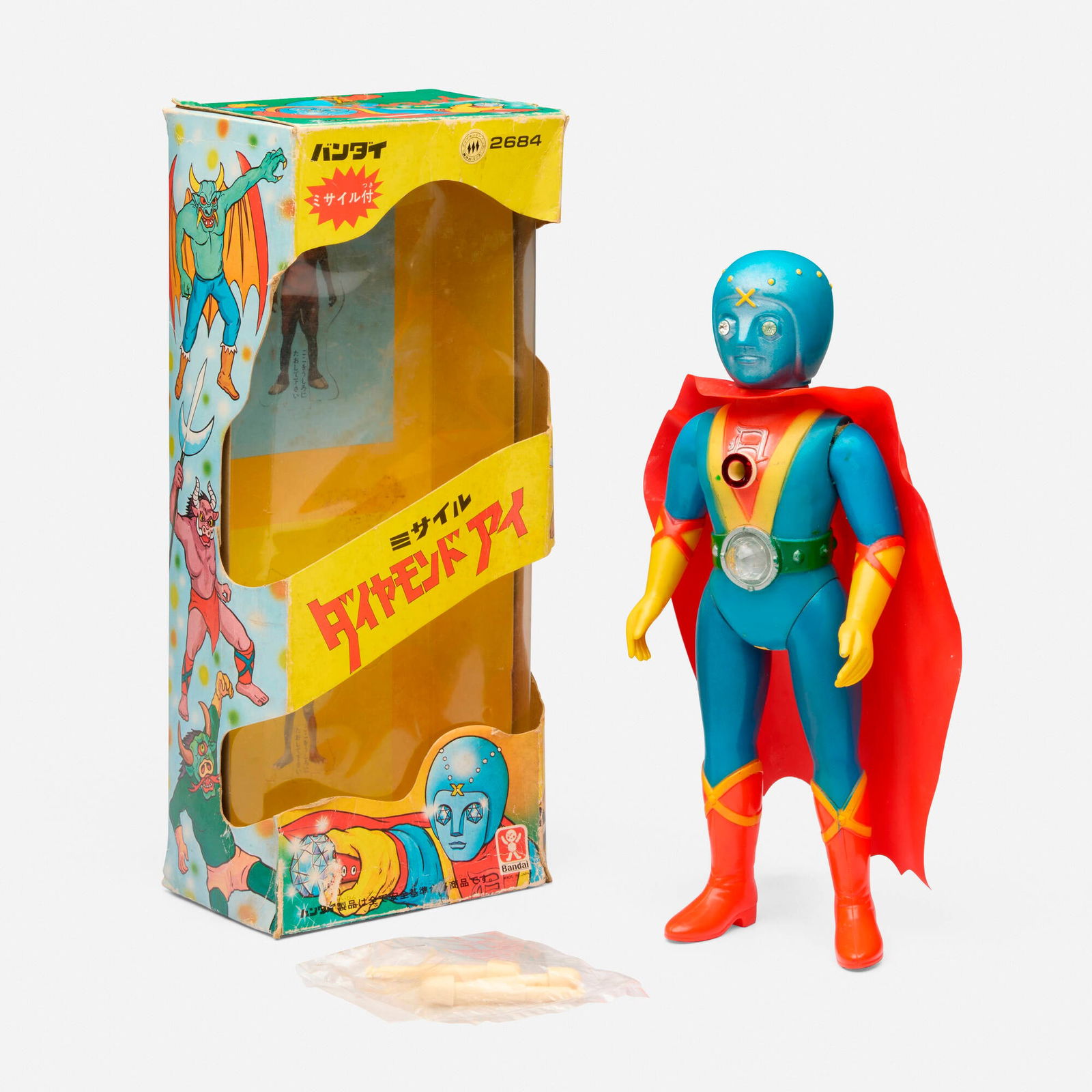 Bandai Missile-Firing Diamond Eye Vinyl Figure Boxed (1 of 2)