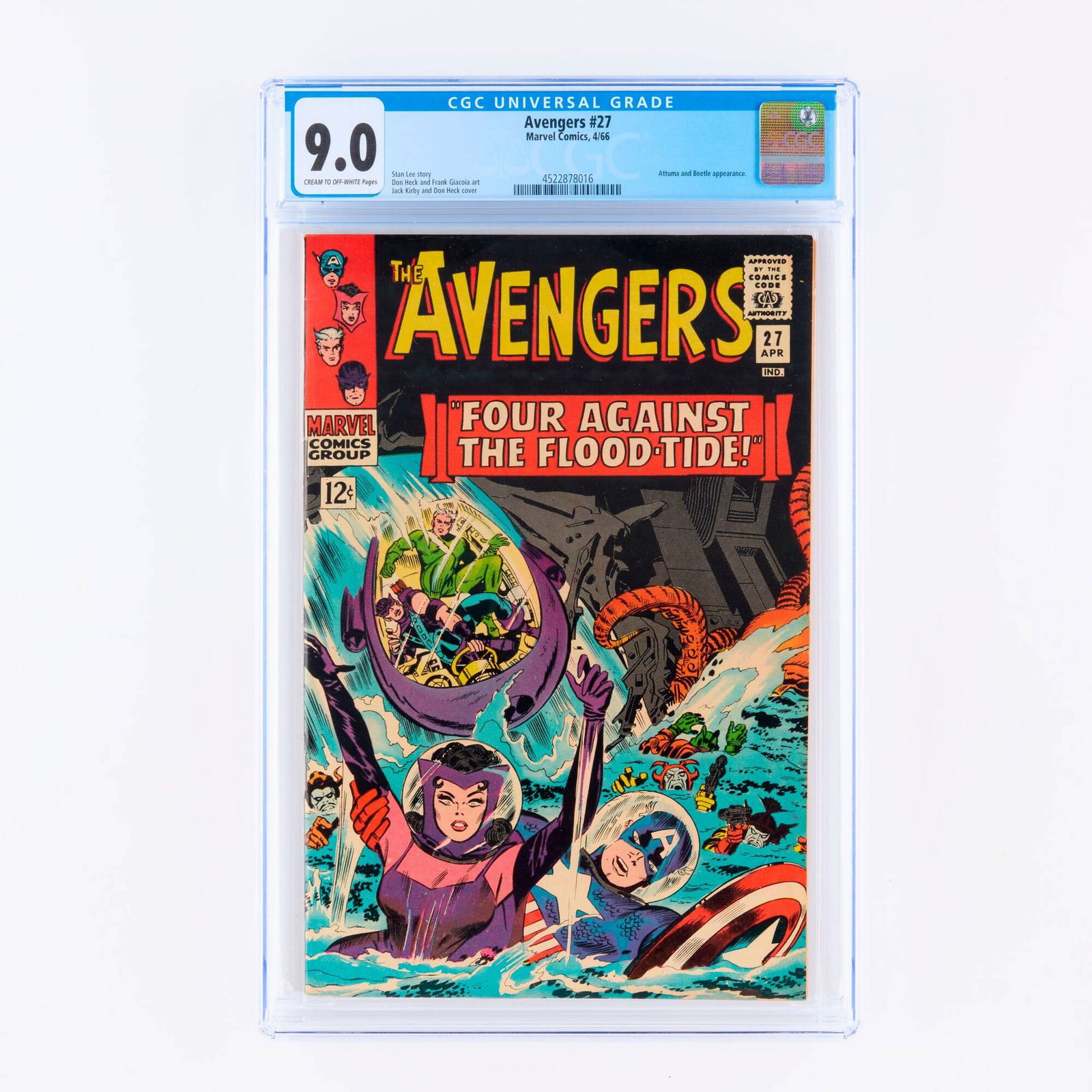 Marvel Comics Avengers #27 CGC 9.0 (1 of 2)