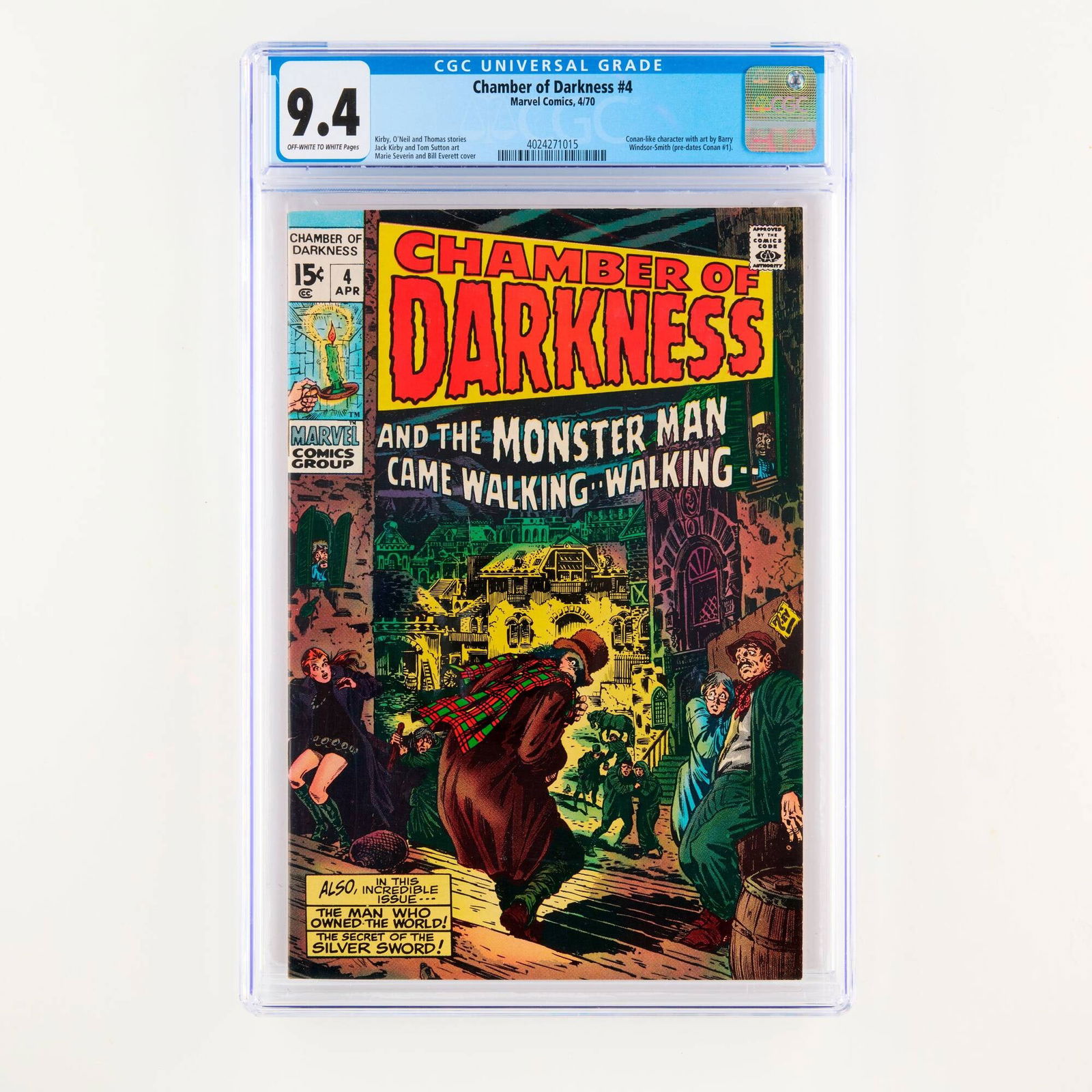 Marvel Comics Chamber of Darkness #4 CGC 9.4 (1 of 2)