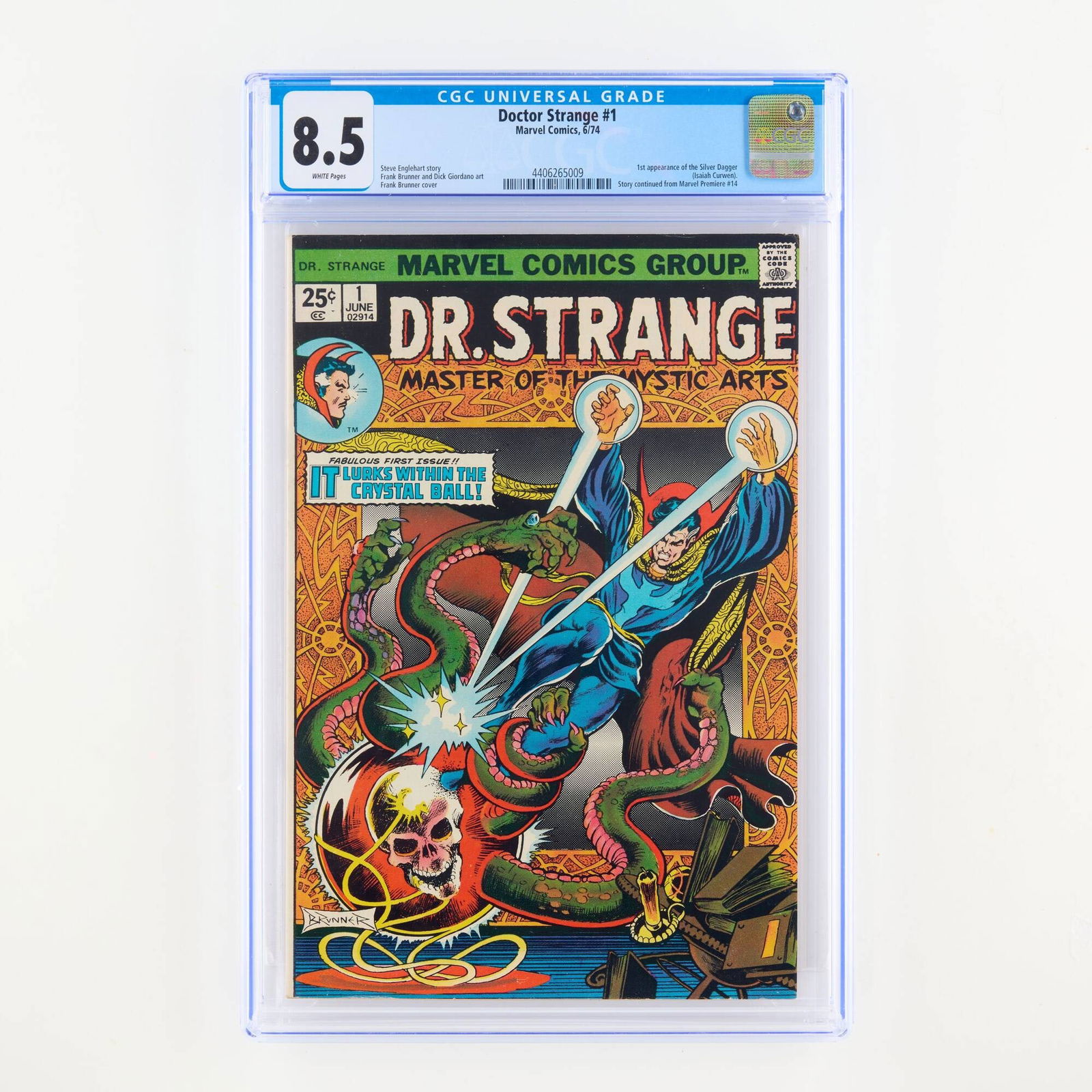 Marvel Comics Doctor Strange #1 CGC 8.5 (1 of 2)