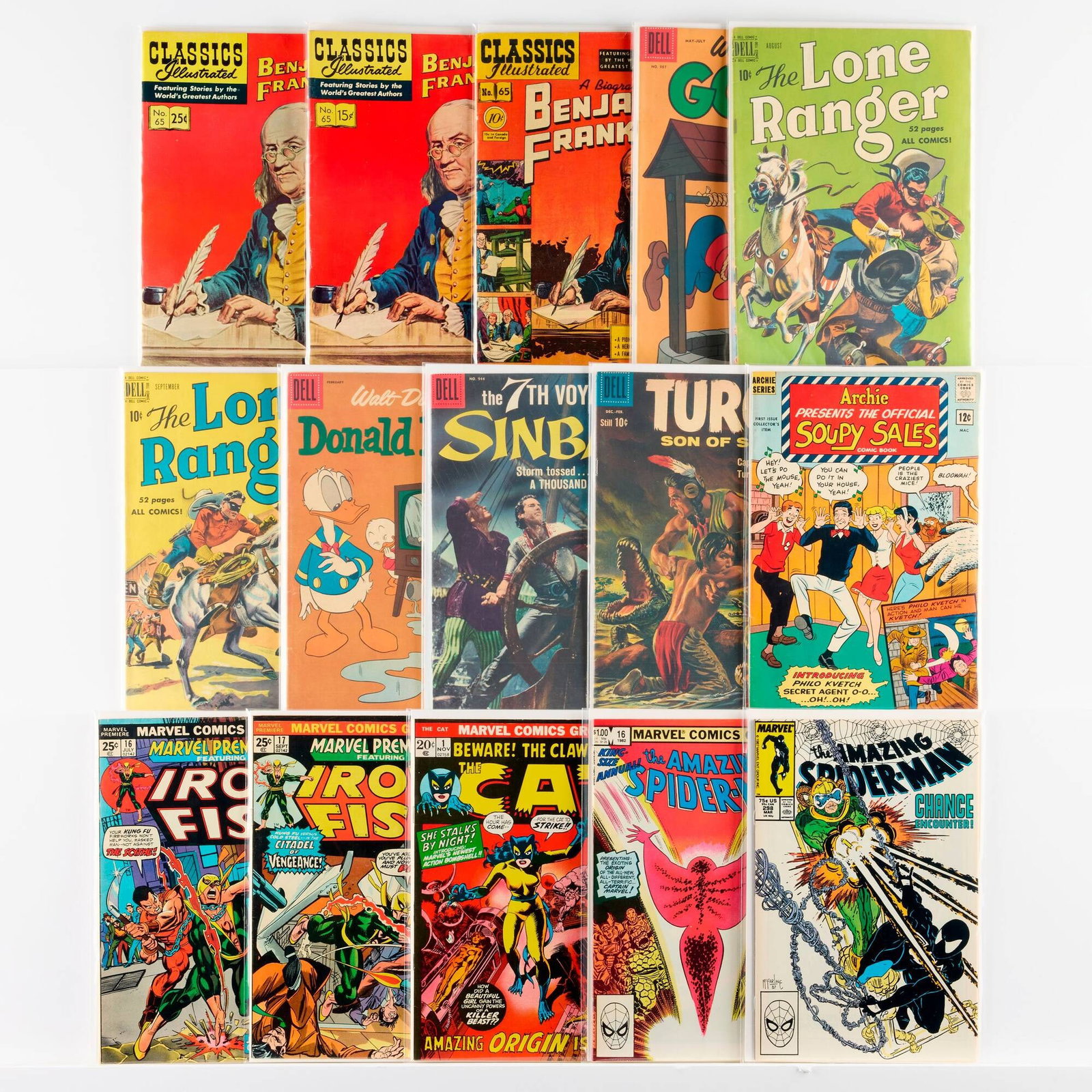 15 Golden to Modern Age Key Issue Comic Group (1 of 1)