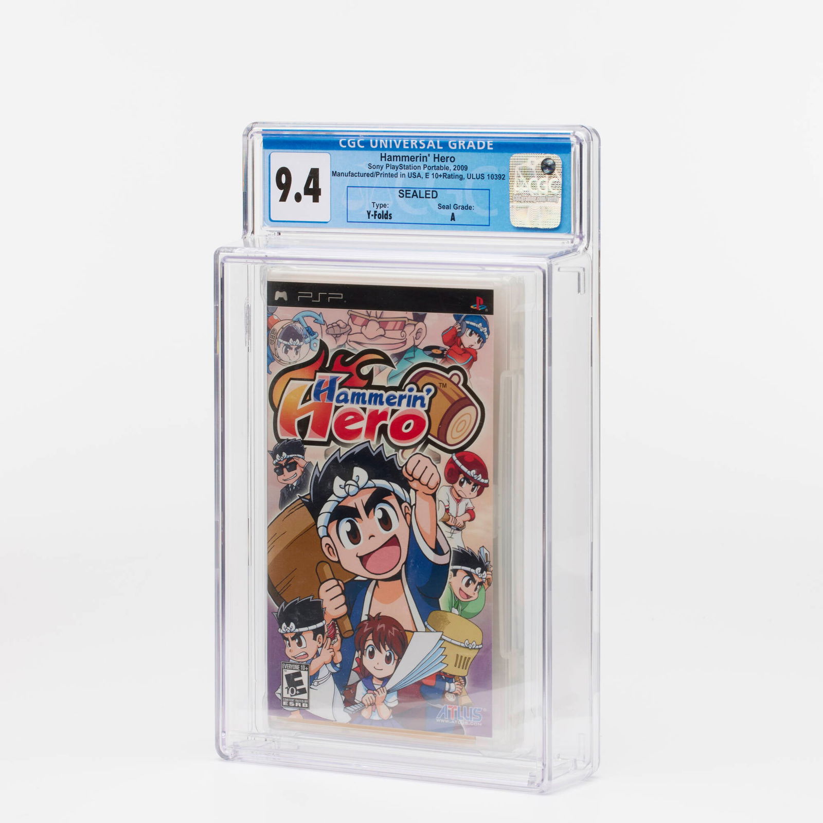 2009 Hammerin' Hero Sony PSP CGC 9.4 Sealed (1 of 2)