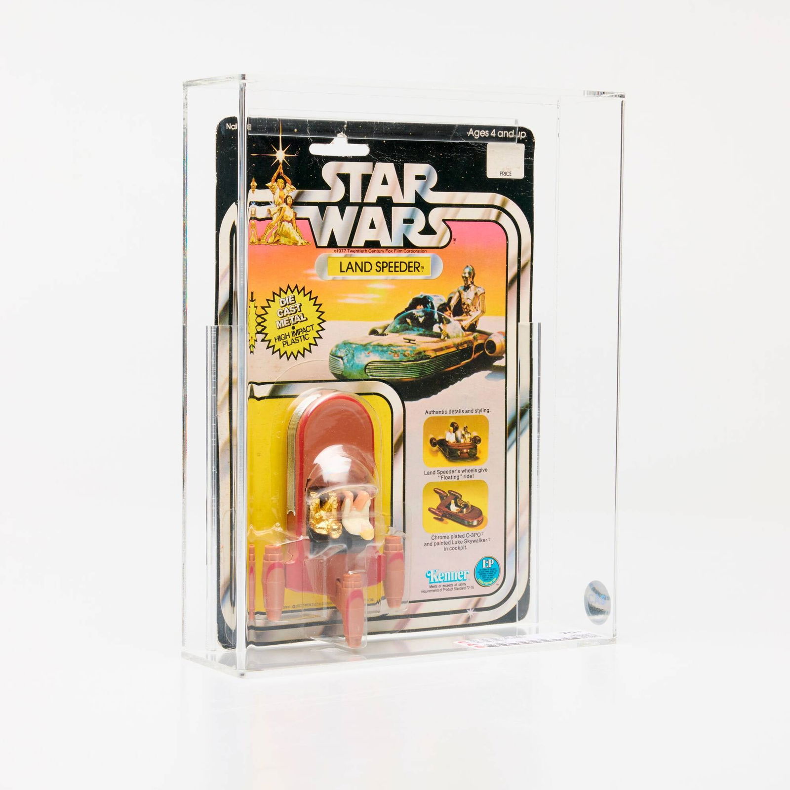 1978 Kenner Star Wars 12 Back Diecast Landspeeder CAS 70+ (1 of 3)