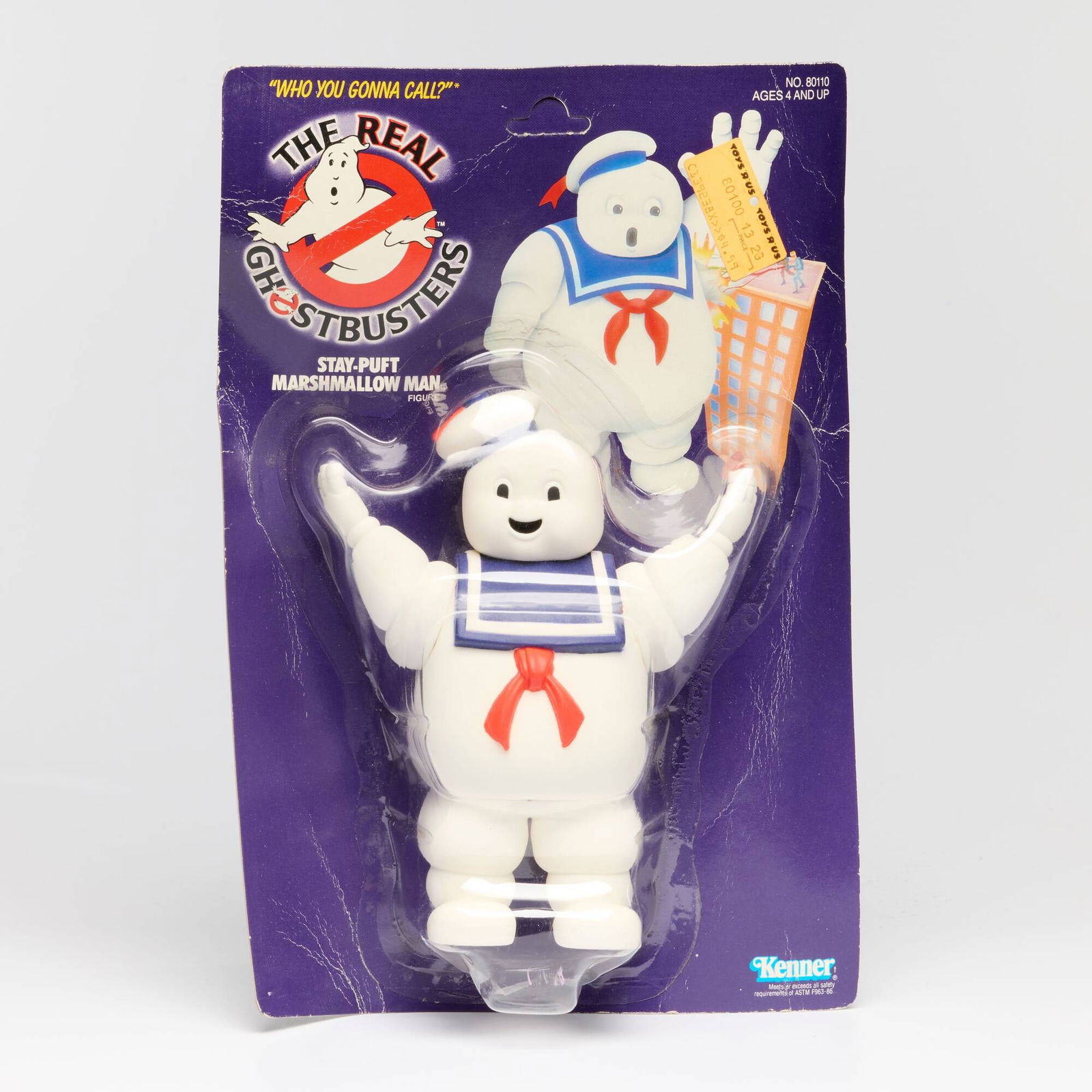 1986 Kenner Real Ghostbusters Stay-Puft Marshmallow Man Factory Sealed (1 of 2)