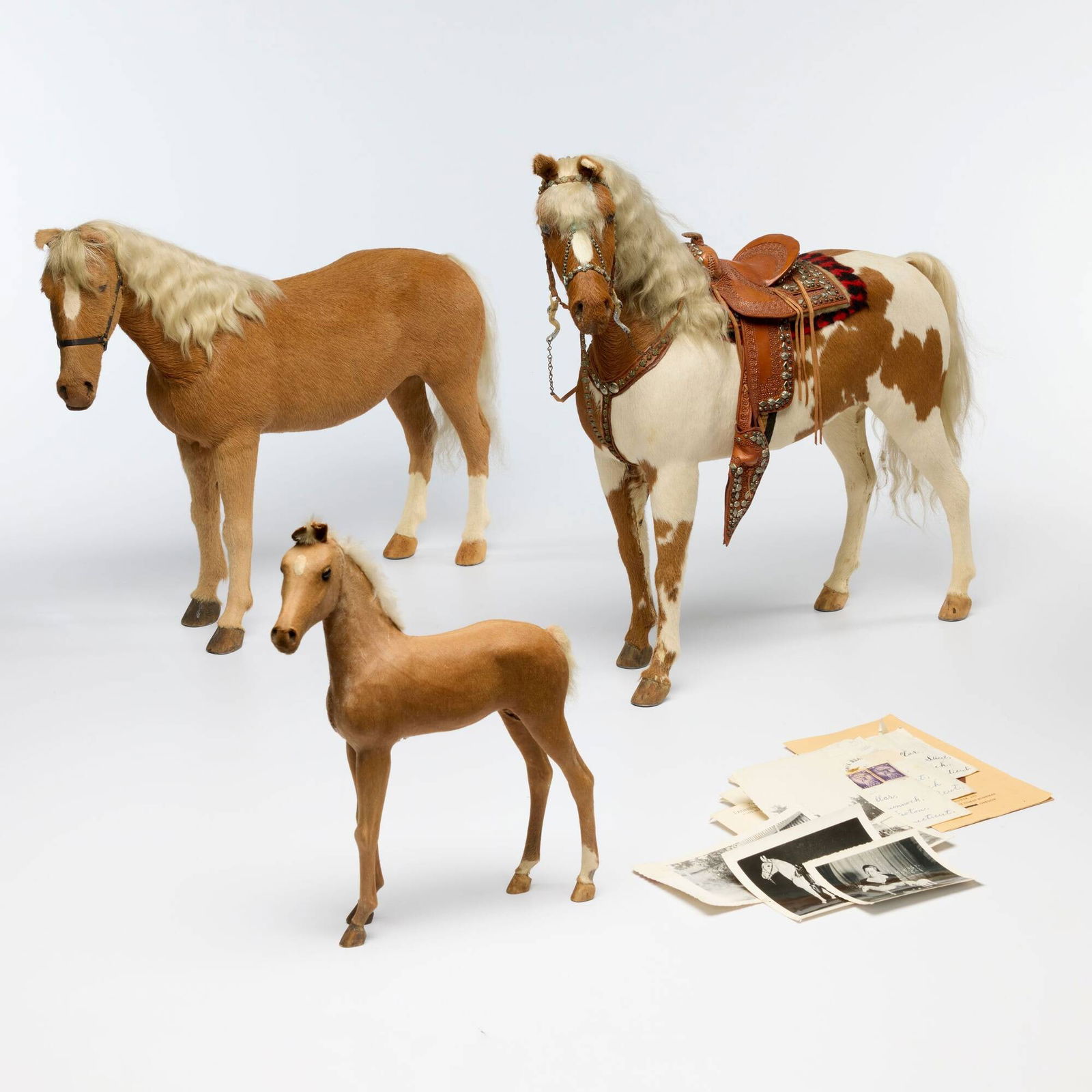 Three Fannie Branson Miniature Horse Model Archive (1 of 2)