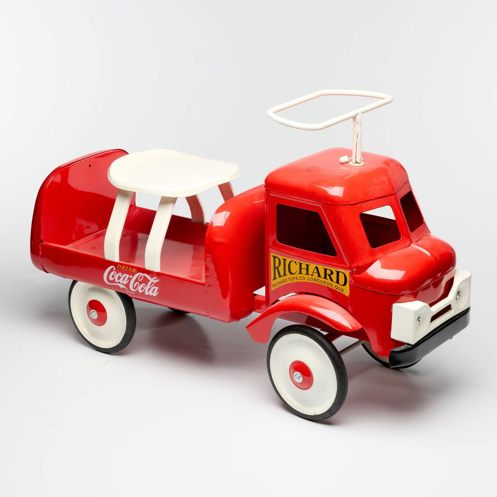 Richard Toys of Canada Ride On Coca-Cola Delivery Truck Restored (1 of 2)
