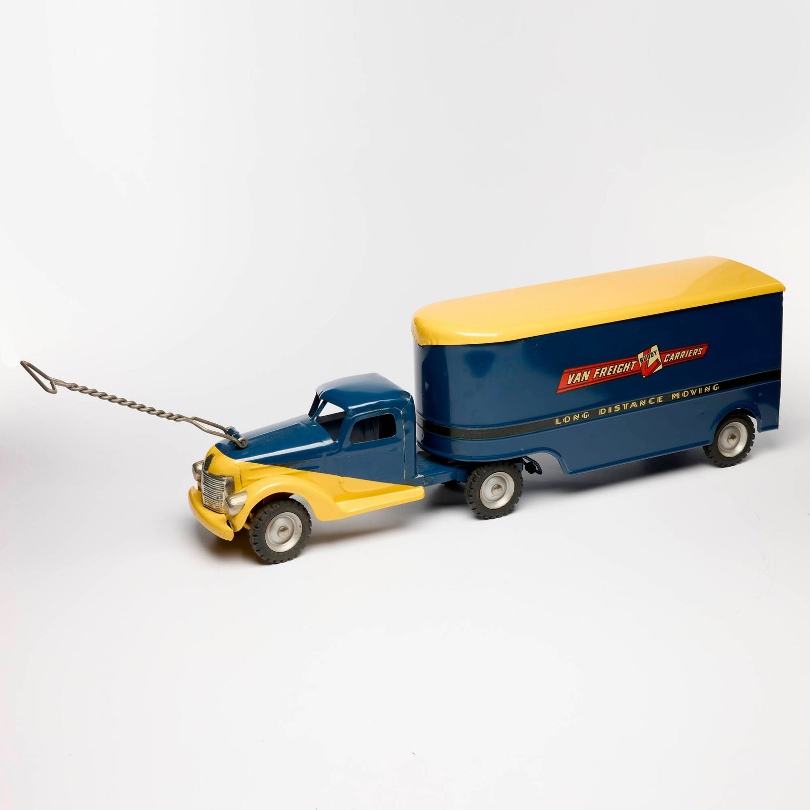 Buddy L Pressed Steel Van Freight Carriers Ride On Truck (1 of 2)