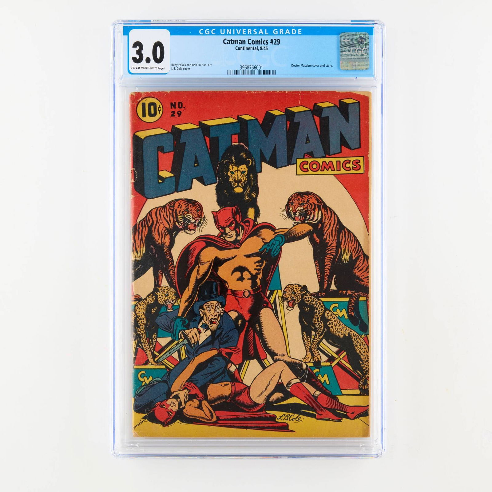 Continental Catman Comics #29 CGC 3.0 (1 of 2)