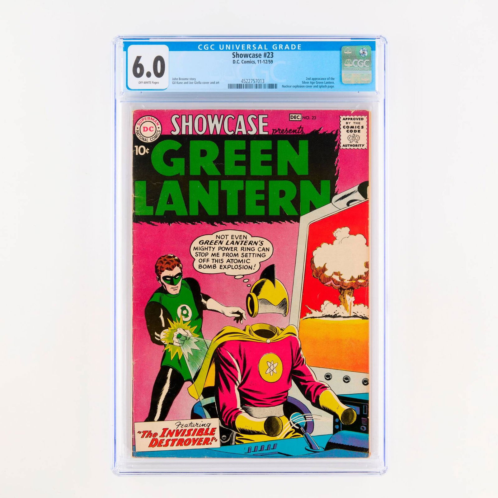 D.C. Comics Showcase #23 CGC 6.0 (1 of 2)