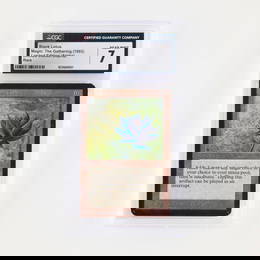 1993 Magic: The Gathering Alpha Limited Edition Black Lotus Trading Card CGC 7