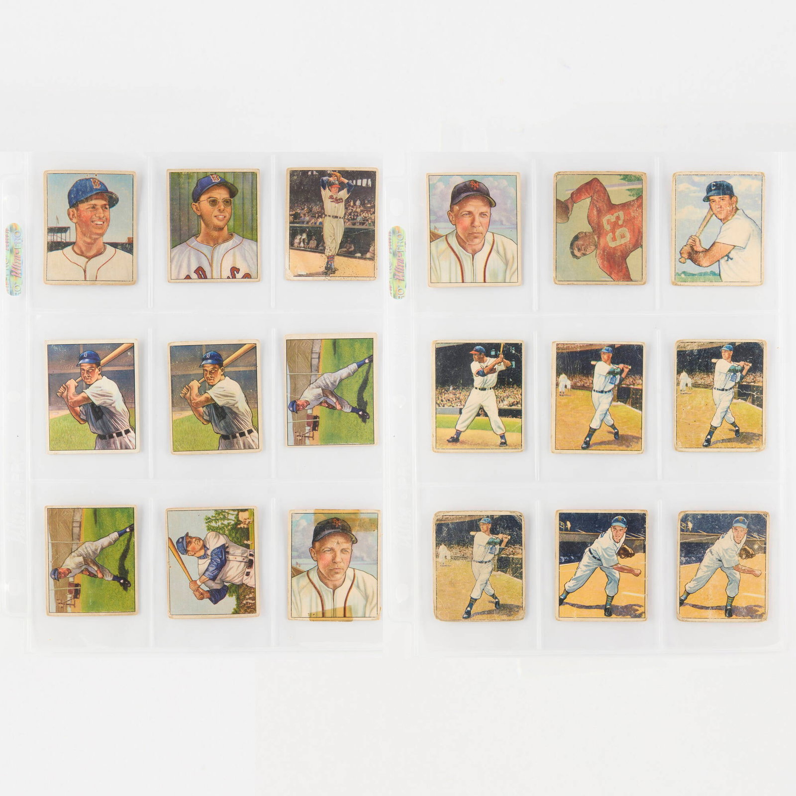 1950 Bowman Baseball Group of 246 Extra Cards (1 of 8)