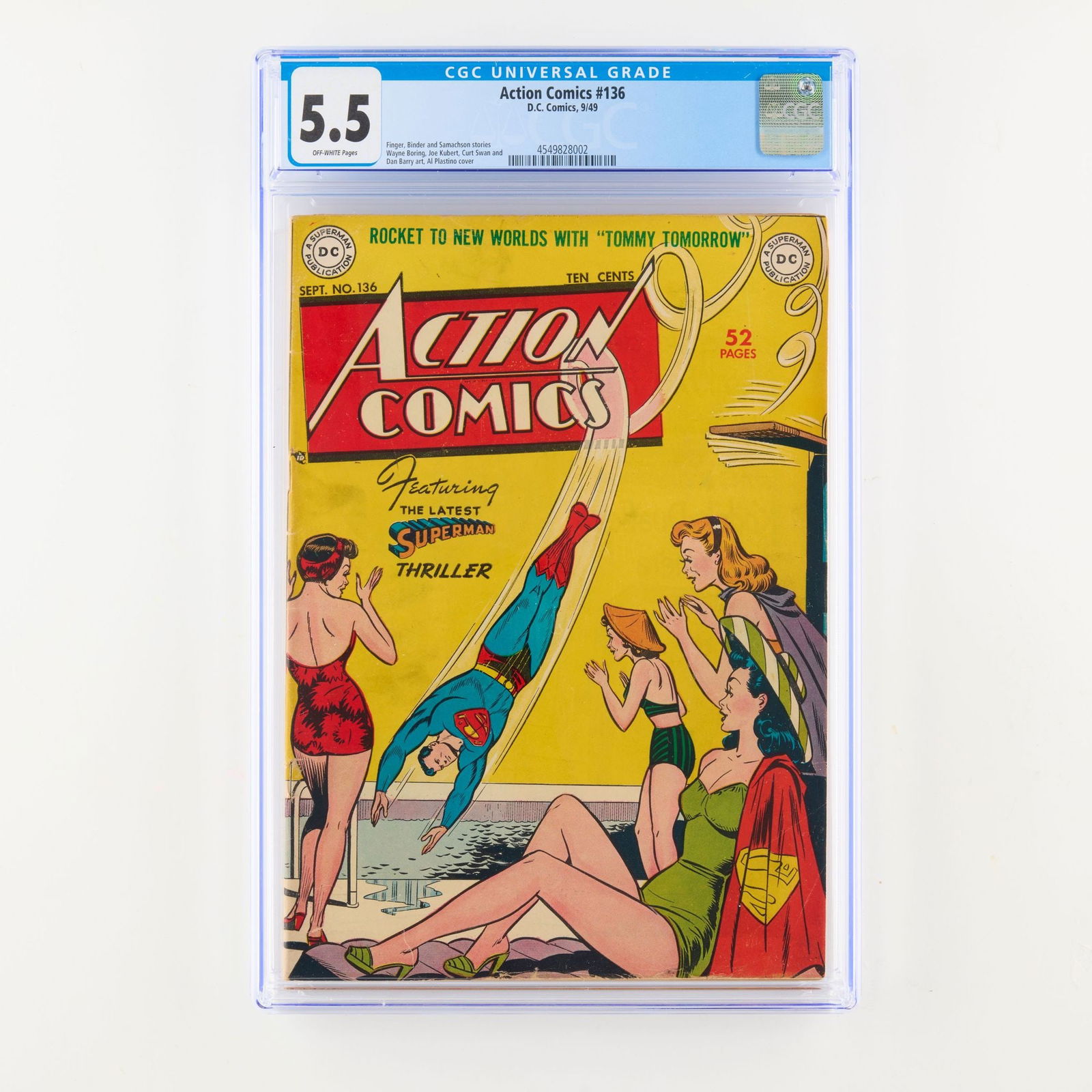 D.C. Comics Action Comics #136 CGC 5.5 (1 of 2)