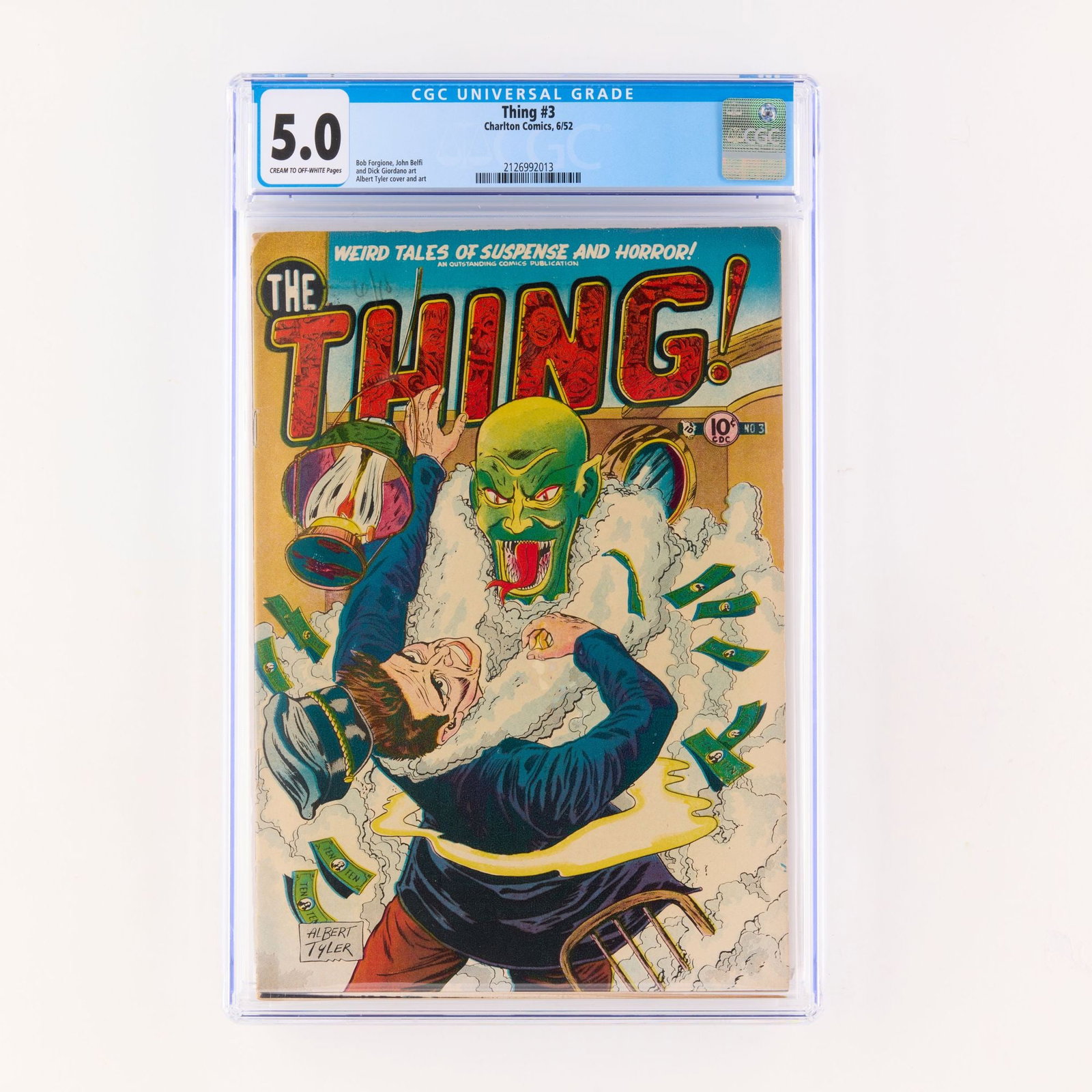 Charlton Comics Thing #3 CGC 5.0 (1 of 2)