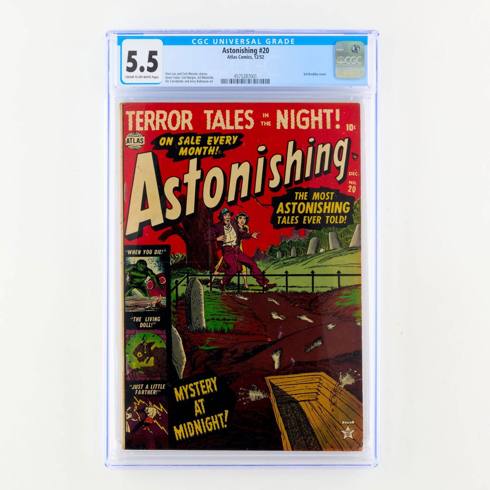 Atlas Comics Astonishing #20 CGC 5.5 (1 of 2)