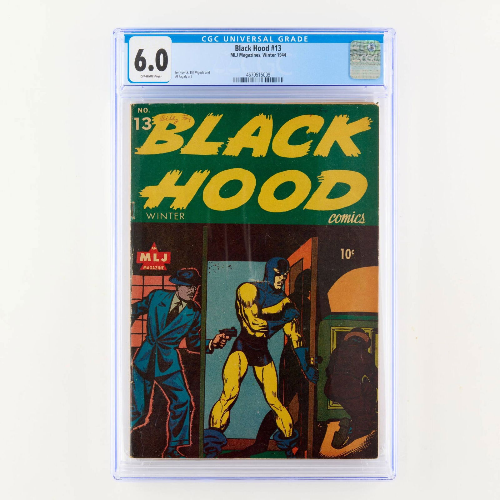 MLJ Magazines Black Hood #3 CGC 6.0 (1 of 2)