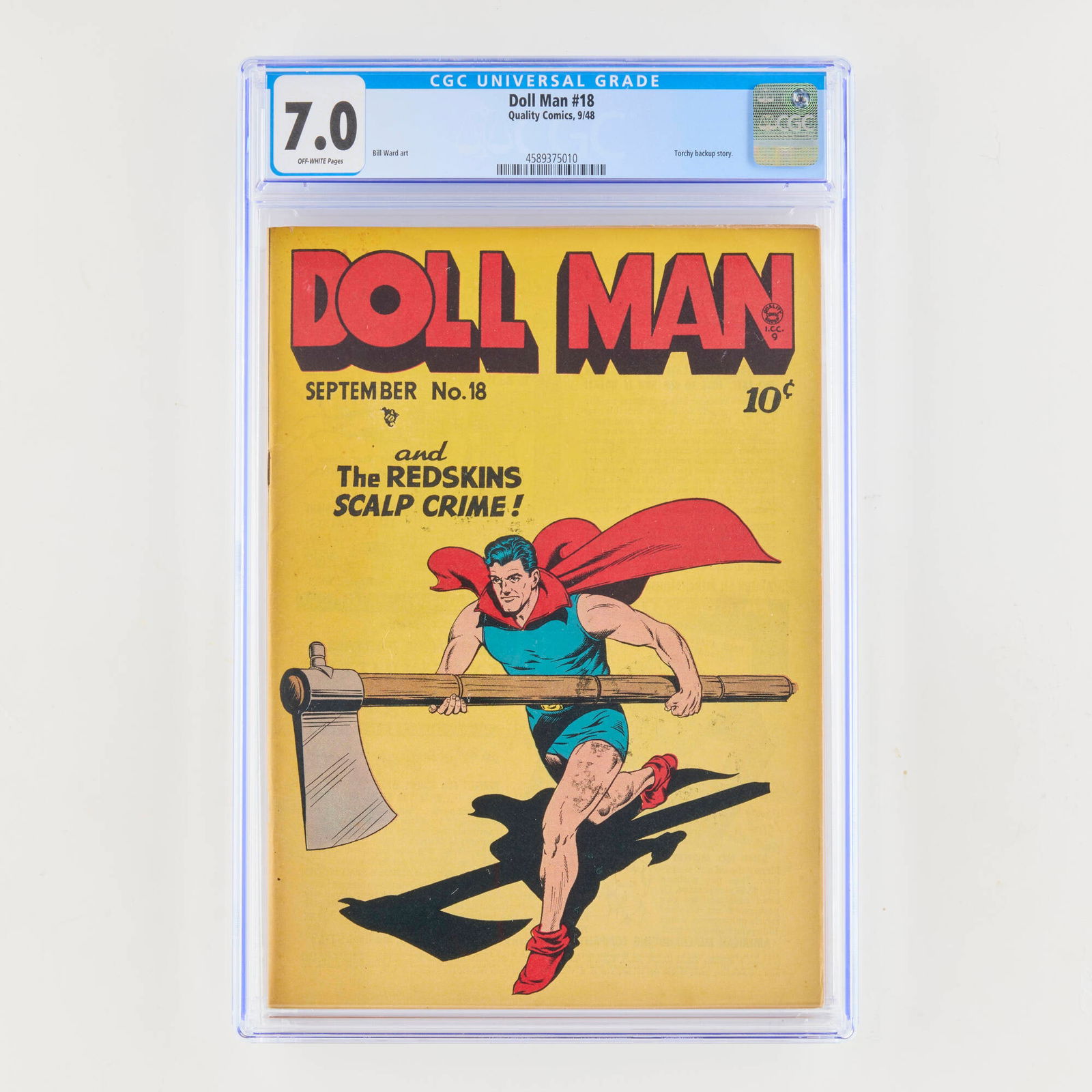 Quality Comics Doll Man #18 CGC 7.0 (1 of 2)