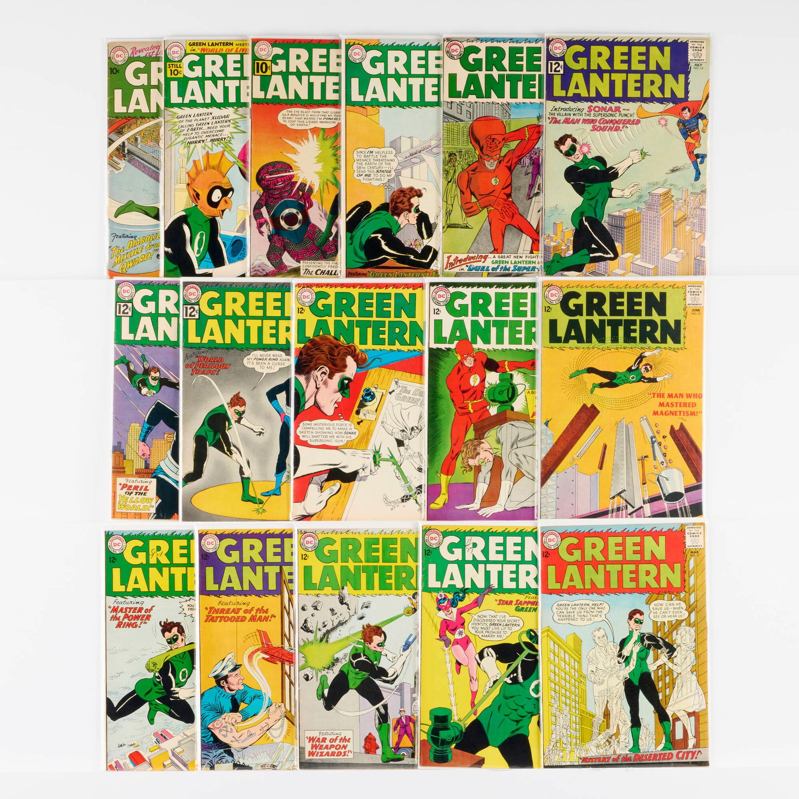 16 D.C. Comics Green Lantern #4-#27 Group (1 of 1)