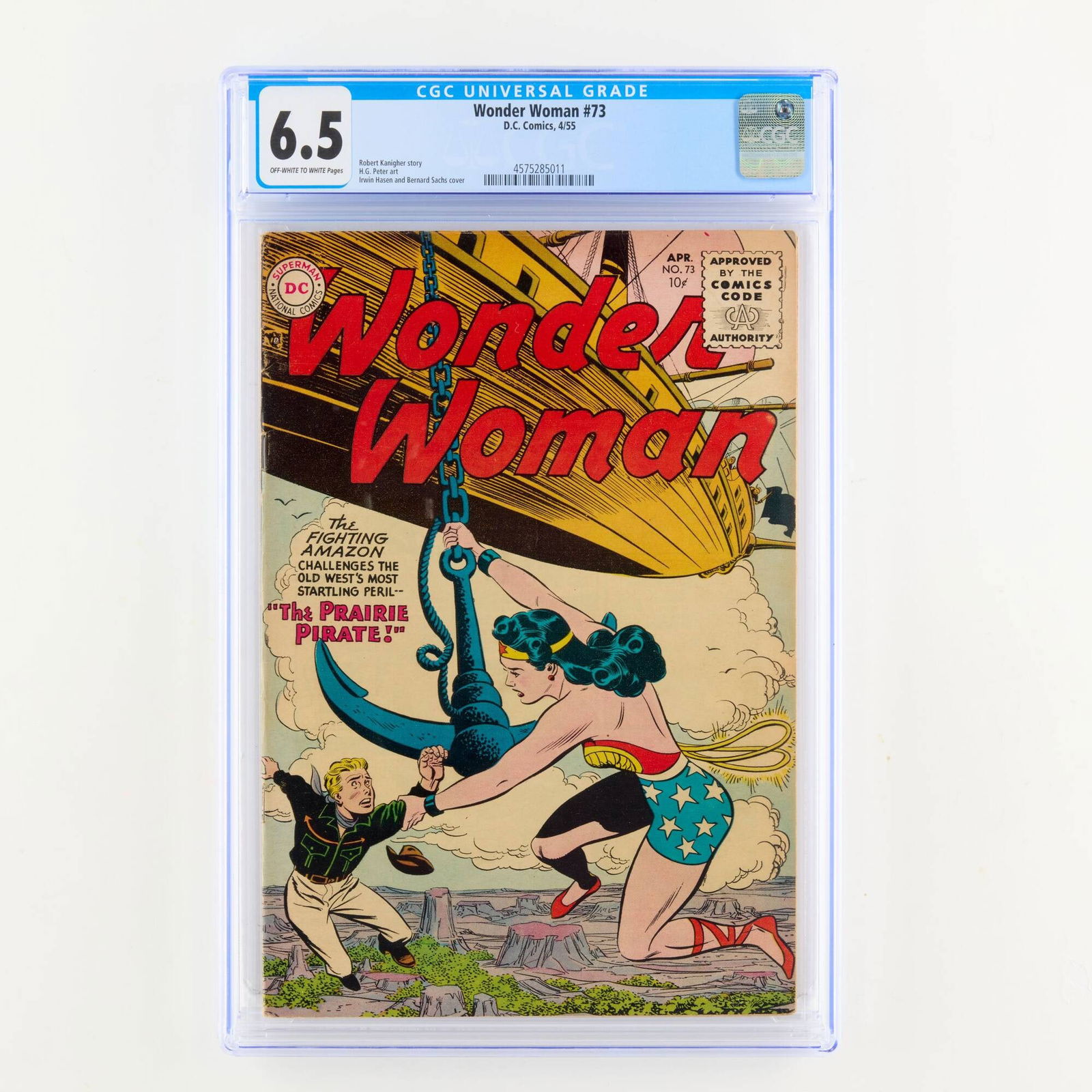 D.C. Comics Wonder Woman #73 CGC 6.5 (1 of 2)