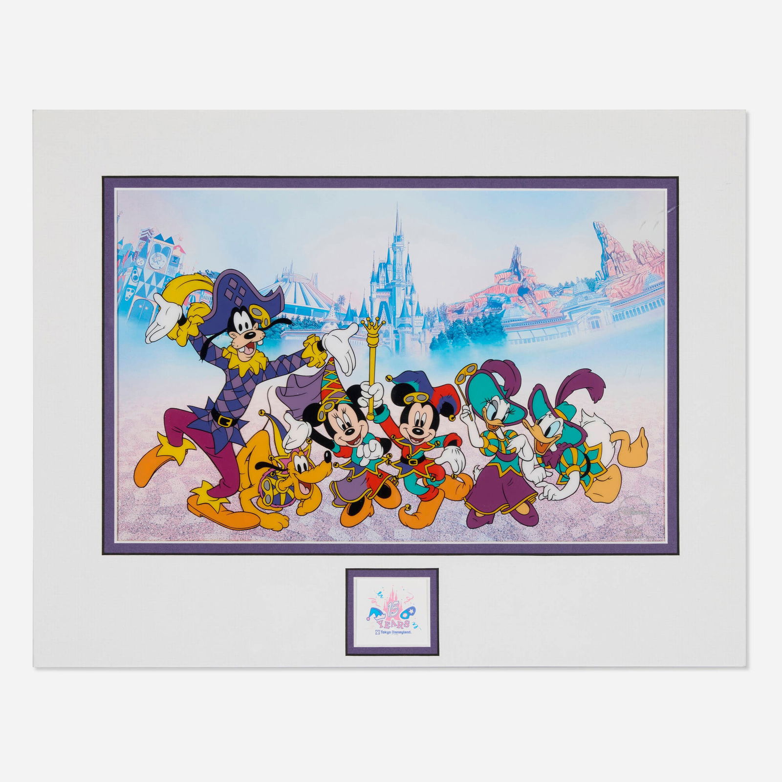 Celebration at Tokyo Disneyland Limited Edition Sericel (not production) (Walt Disney, 1998) (1 of 4)