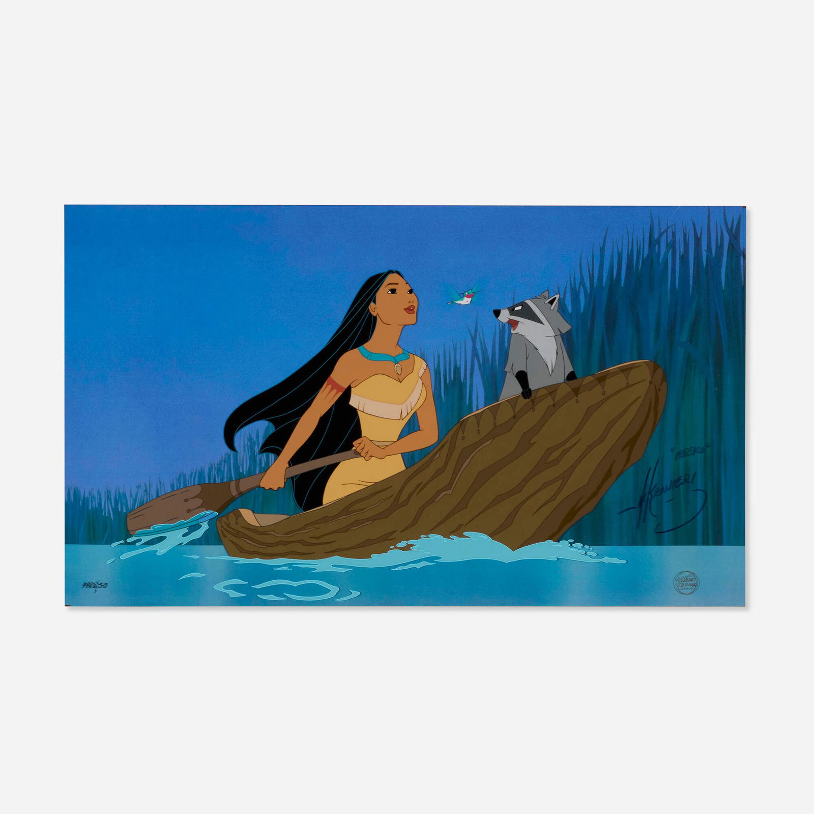 Pocahontas Limited Edition Sericel (Walt Disney, 1995) (1 of 4)