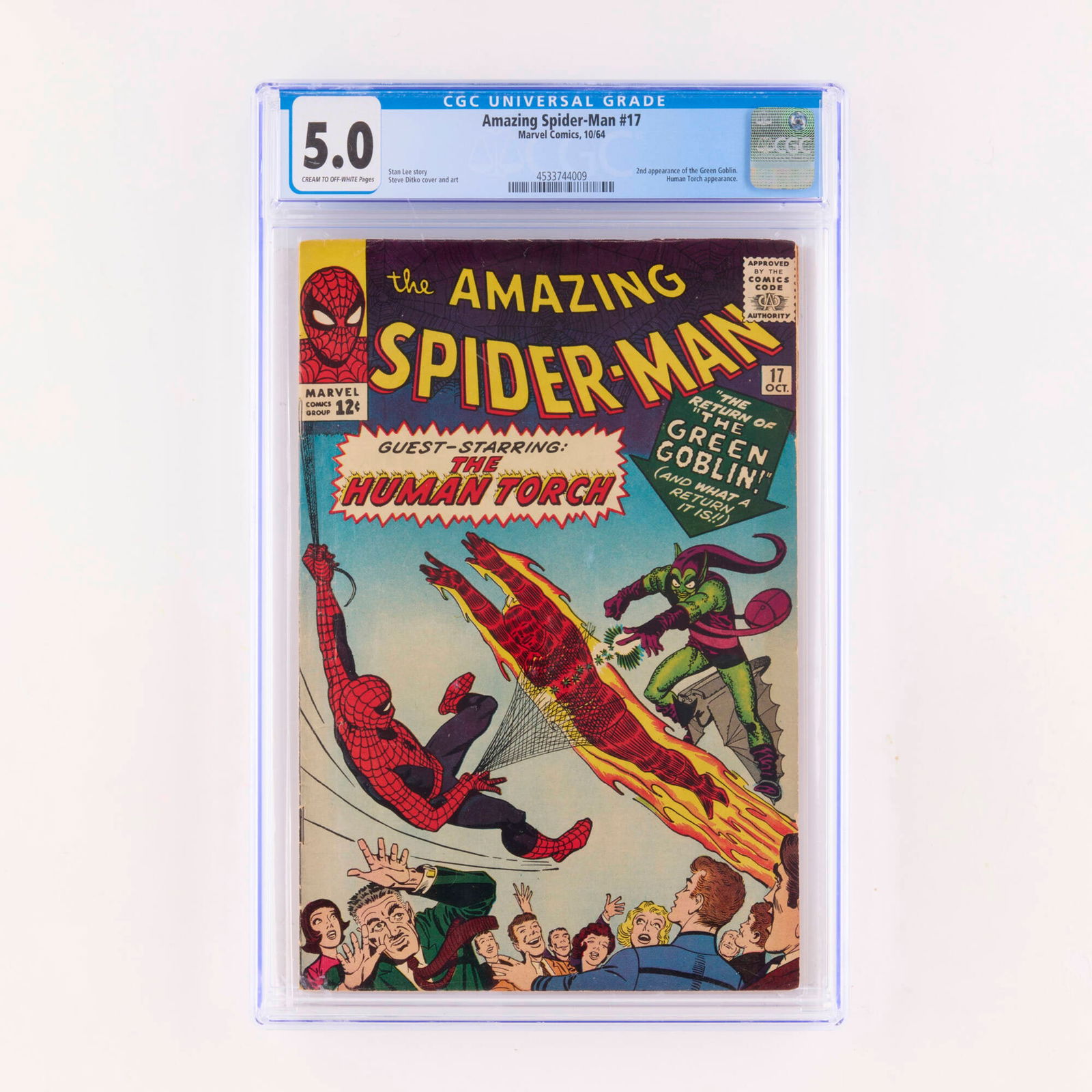 Marvel Comics  Amazing Spider-Man #17 CGC 5.0 (1 of 2)