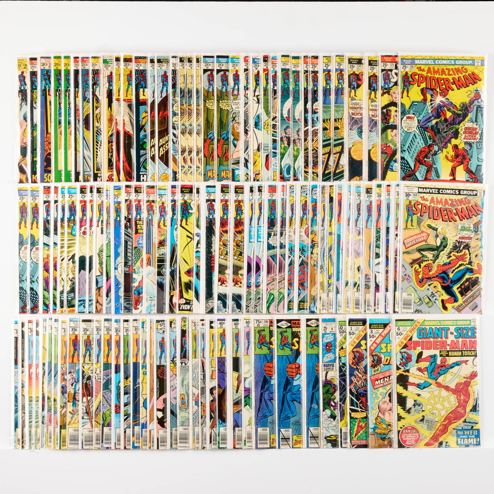 107 Marvel Comics Amazing Spider-Man #103-#200 Group (1 of 1)