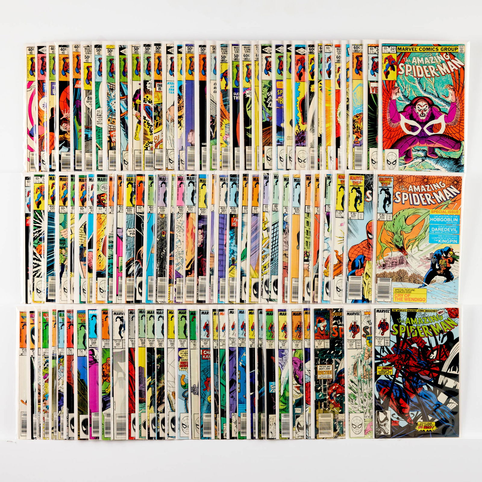 215 Marvel Comics Amazing Spider-Man #201-#441 Group (1 of 1)