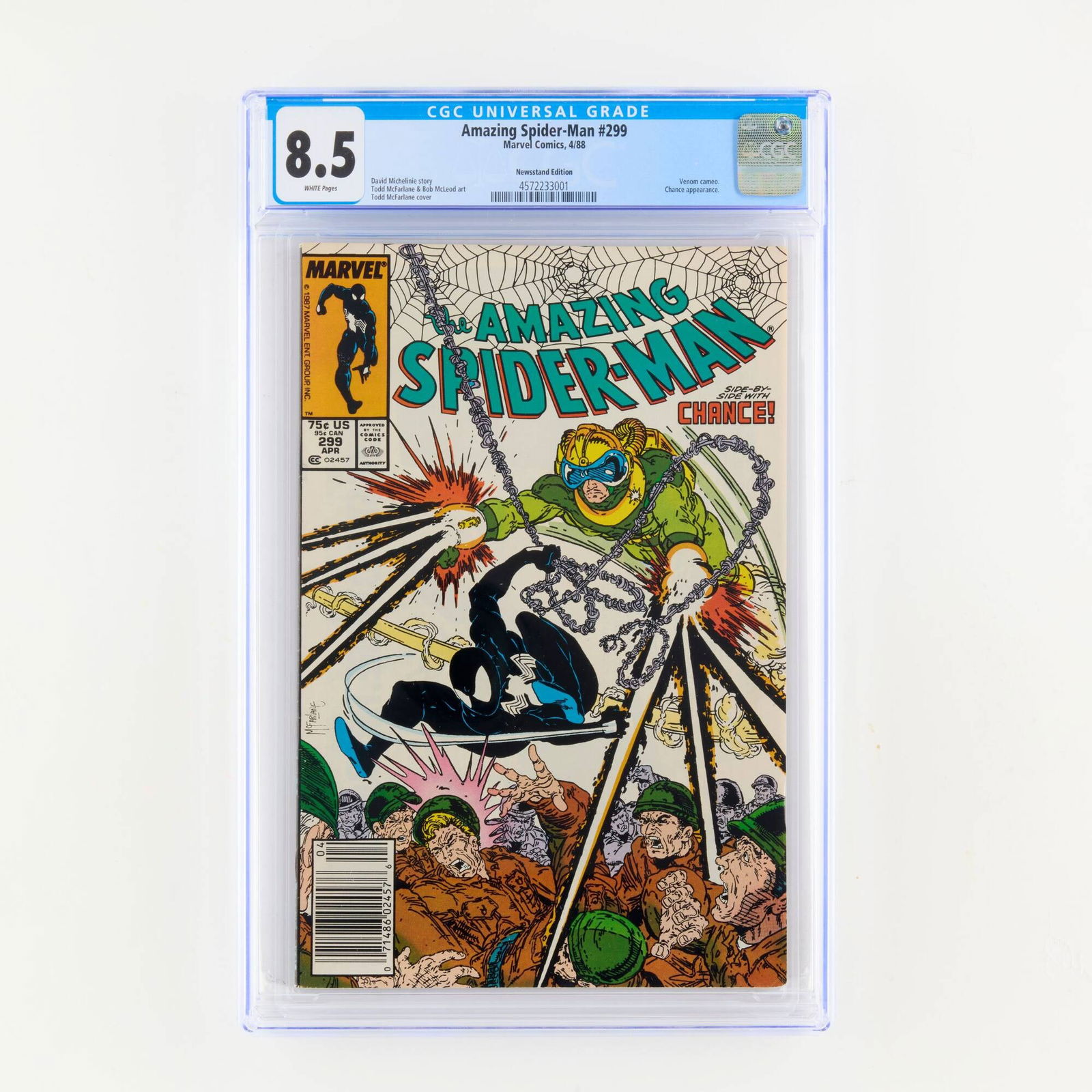 Marvel Comics Amazing Spider-Man #299 CGC 8.5 Newsstand (1 of 2)