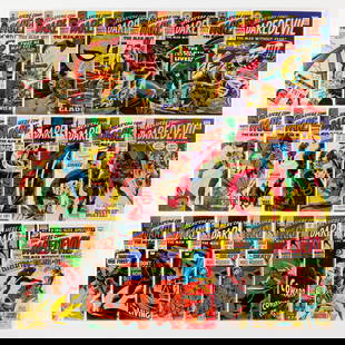 25 Marvel Comics Daredevil #8-#69 Group: 25 Marvel Comics Daredevil #8-#69 Group USA, 20th Century Group includes Daredevil #8 (1st app. Stilt Man), #9, #14, #17, #18, #21-#24, #26, #27, #29, #30, #32-#35, #37, #38, #41 (x2), #53, #55, #69,