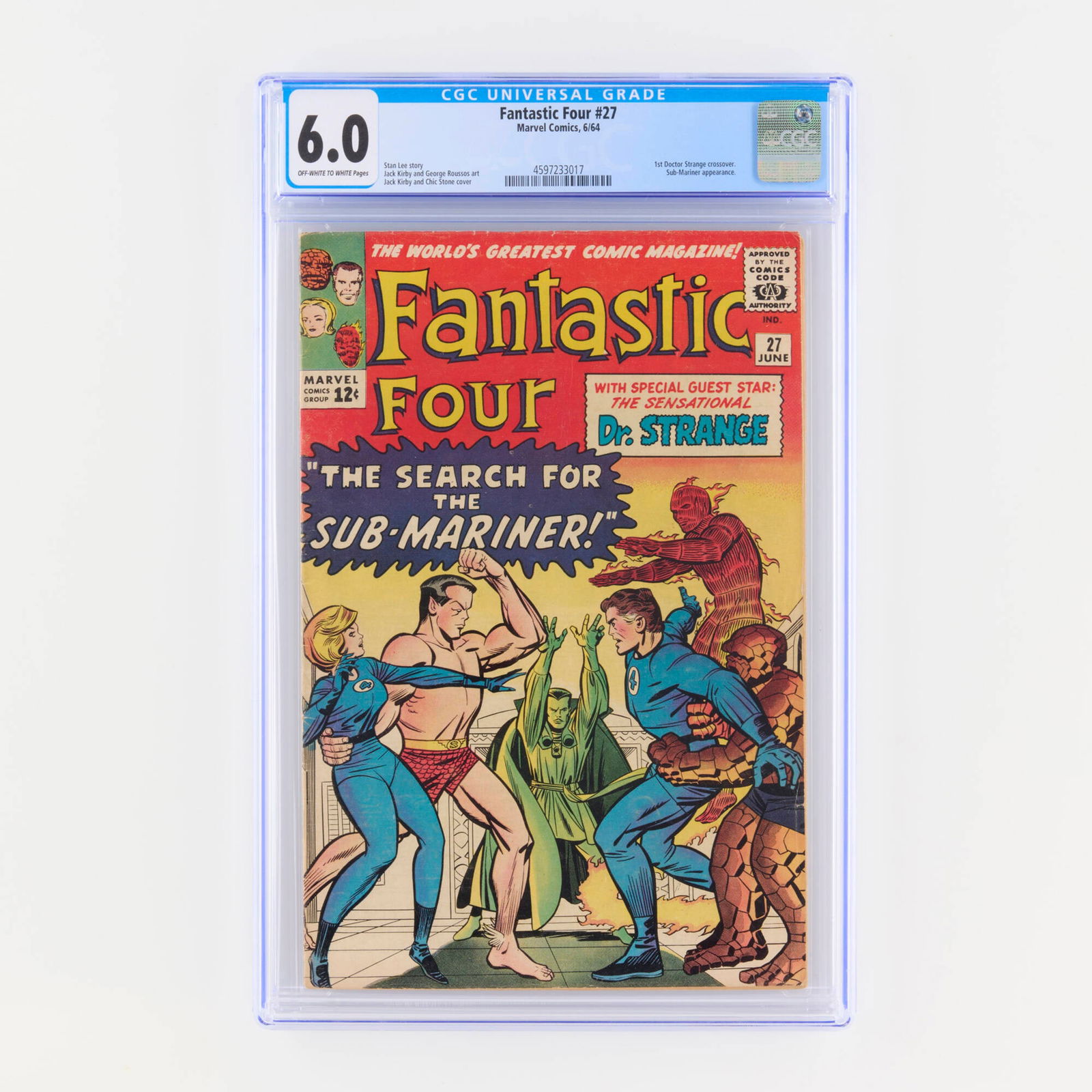 Marvel Comics Fantastic Four #27 CGC 6.0 (1 of 2)