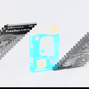 2001 Nintendo Pokémon Mini with Pokémon Party Mini Wooper Blue Factory Sealed: 2001 Nintendo Pok&#233;mon Mini with Pok&#233;mon Party Mini Wooper Blue Factory Sealed USA, 2001 Released in 2001, the Pok&#233;mon Mini is Nintendo's smallest handheld console, and this factory-seal