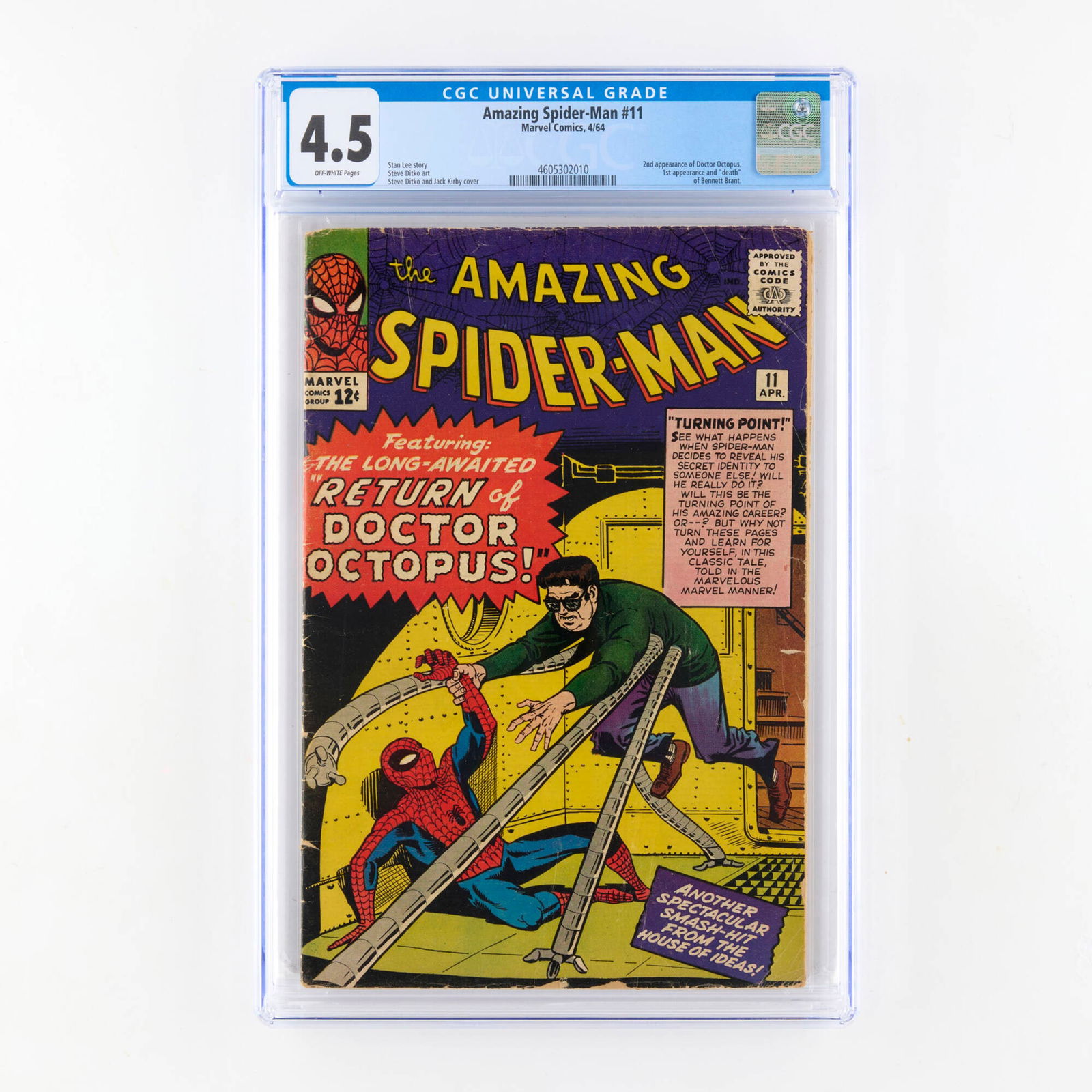 Marvel Comics Amazing Spider-Man #11 CGC 4.5 (1 of 2)