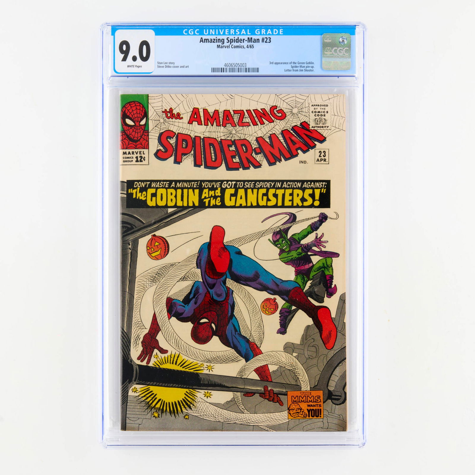 Marvel Comics Amazing Spider-Man #23 CGC 9.0 (1 of 2)