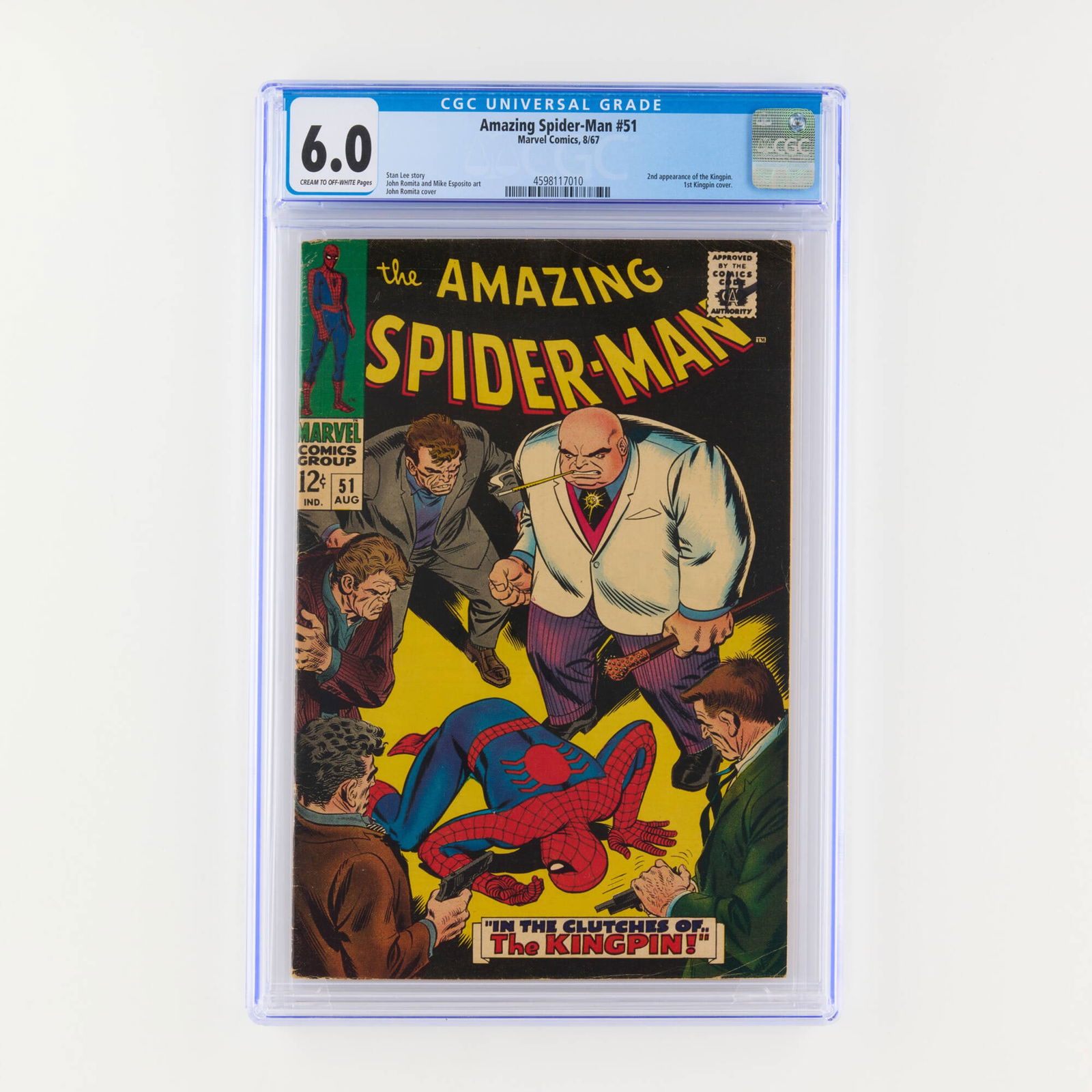 Marvel Comics Amazing Spider-Man #51 CGC 6.0 (1 of 2)