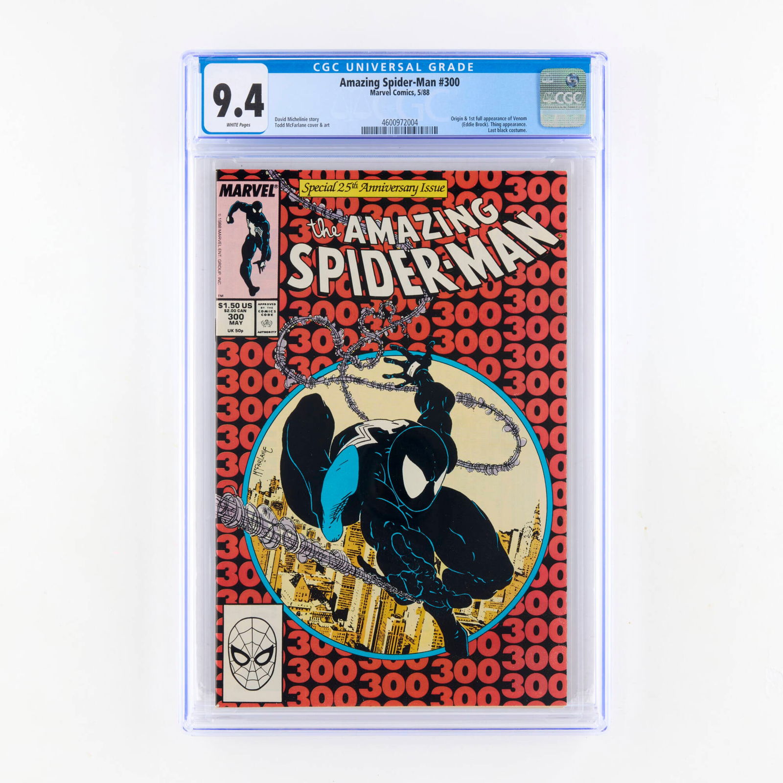Marvel Comics Amazing Spider-Man #300 CGC 9.4 (1 of 2)