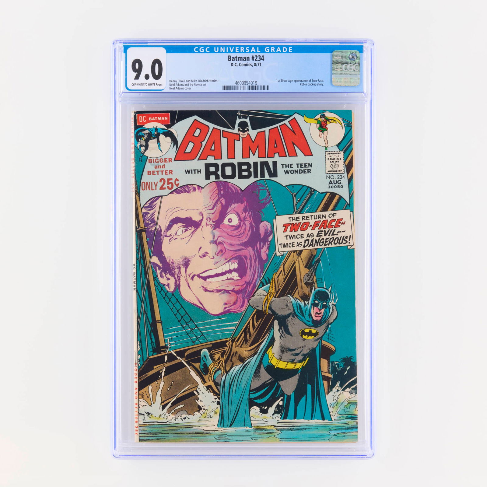 D.C. Comics Batman #234 CGC 9.0 (1 of 2)