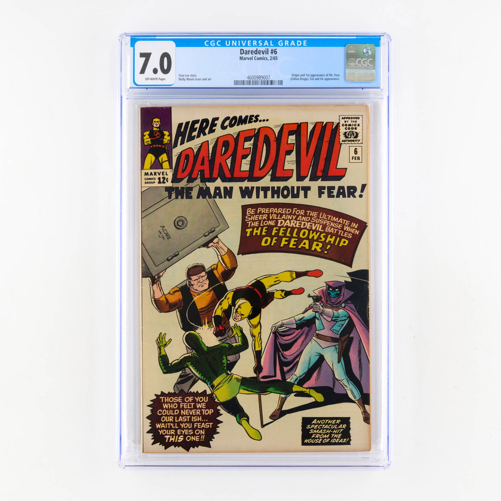 Marvel Comics Daredevil #6 CGC 7.0 (1 of 2)