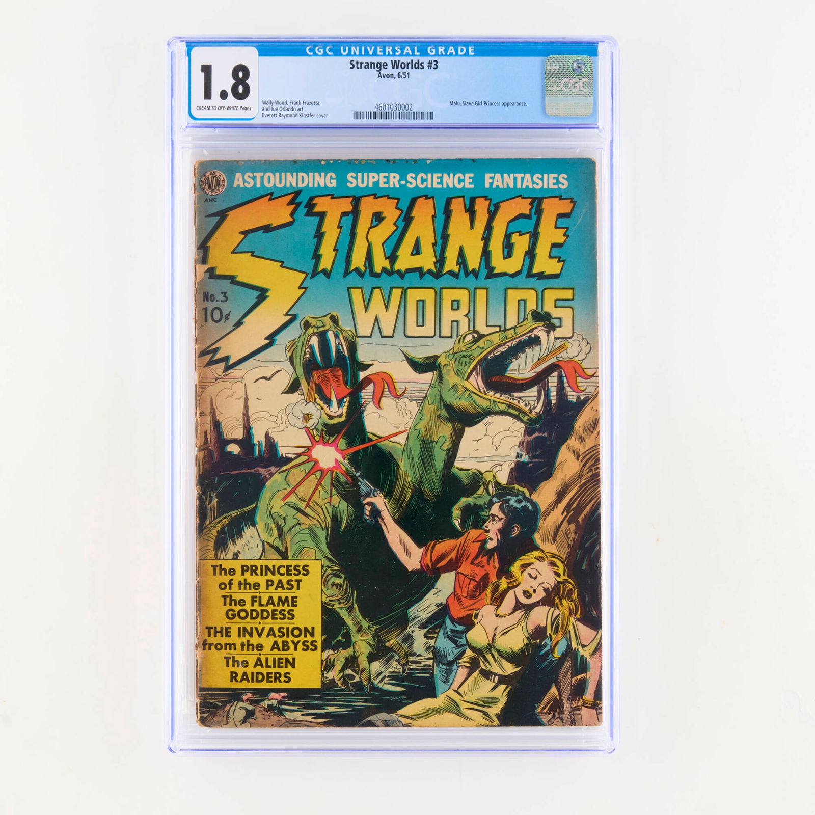 Avon Strange Worlds #3 CGC 1.8 (1 of 2)