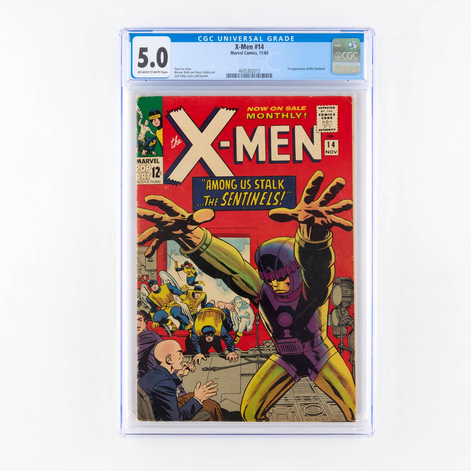 Marvel Comics X-Men #14 CGC 5.0 (1 of 2)