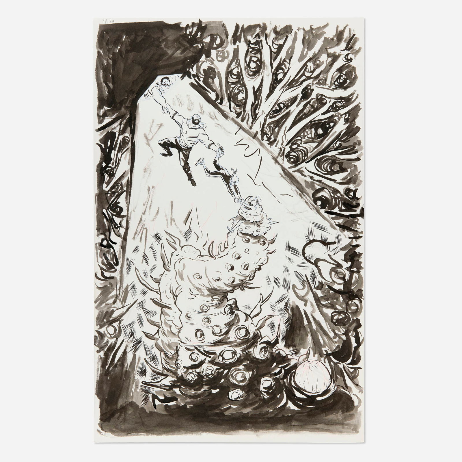 Sanford Greene, Power Man and Iron Fist #14 Story Page 20 Original Art (Marvel Comics, 2017) (1 of 1)