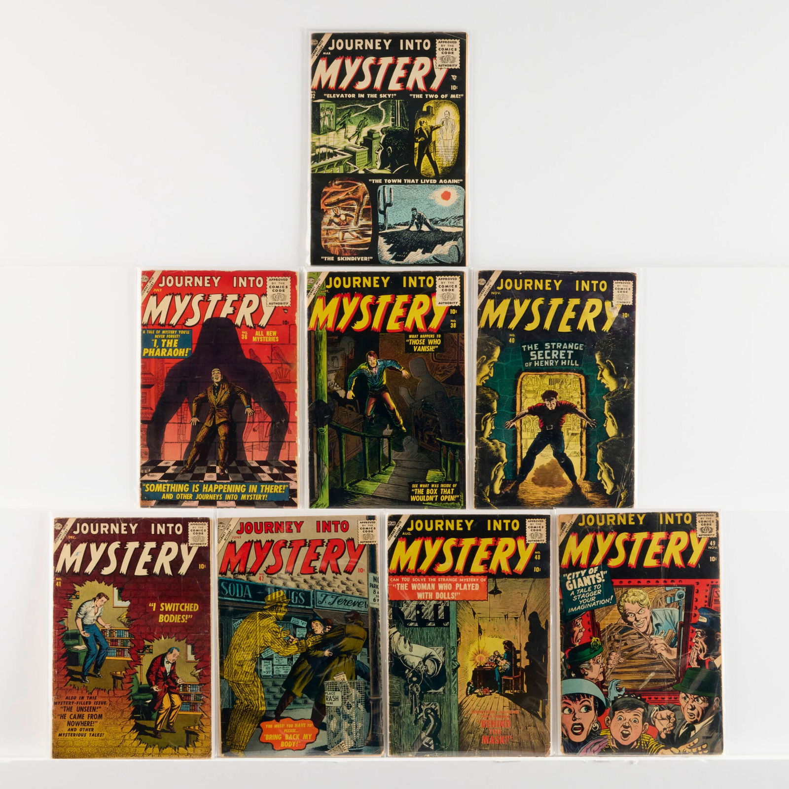 8 Atlas Comics Journey into Mystery #32-49 Group (1 of 1)