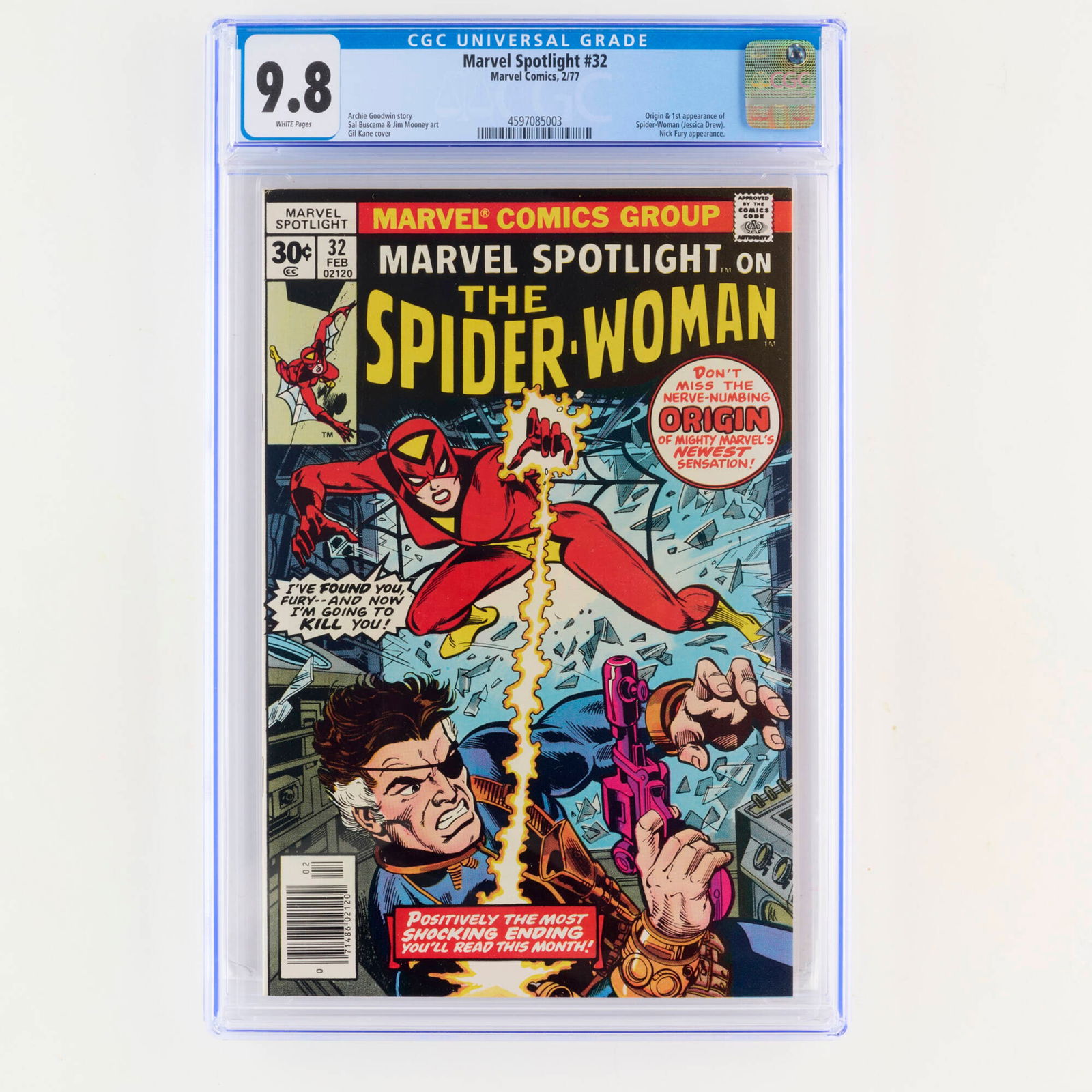 Marvel Comics Marvel Spotlight #32 CGC 9.8 (1 of 2)