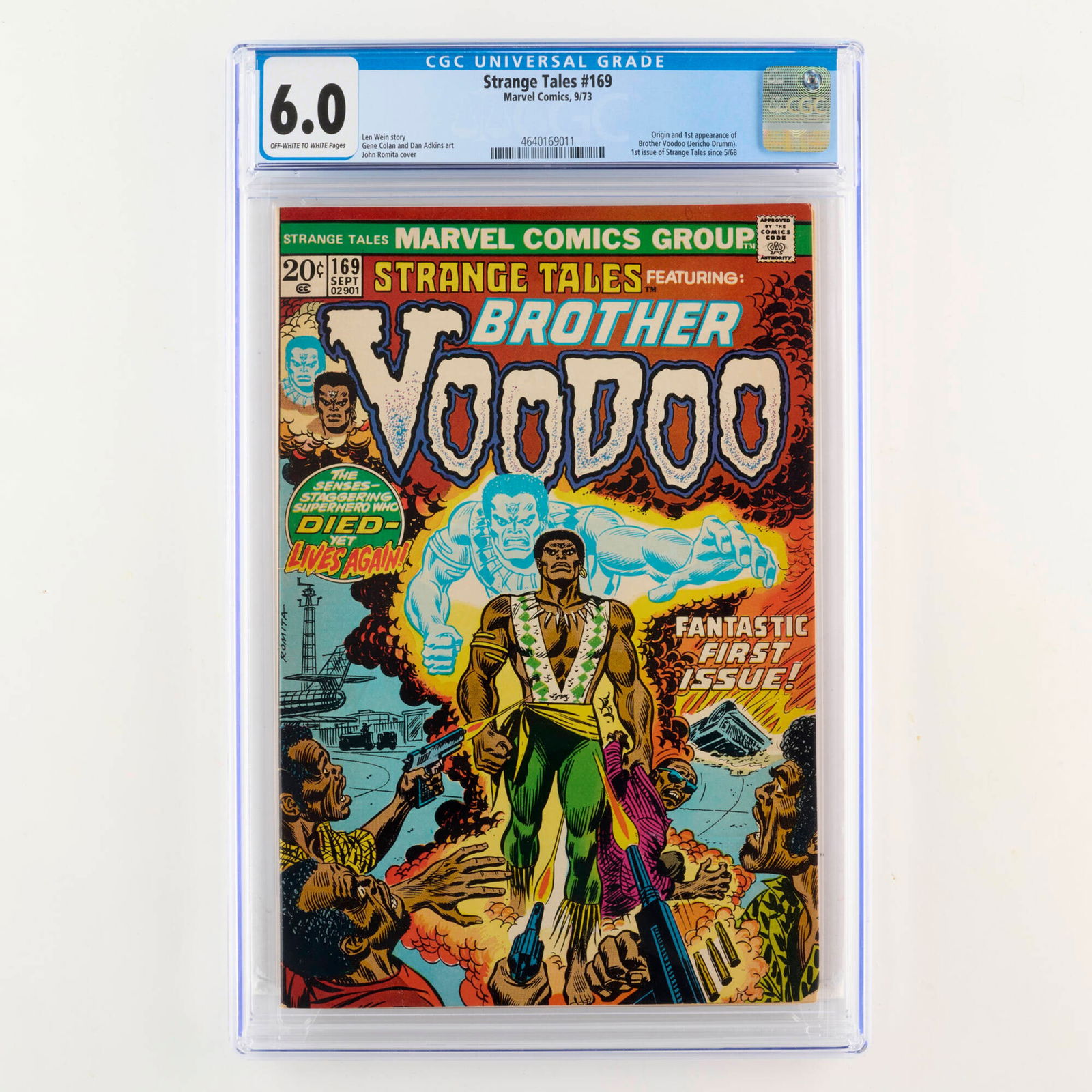 Marvel Comics Strange Tales #169 CGC  6.0 (1 of 2)