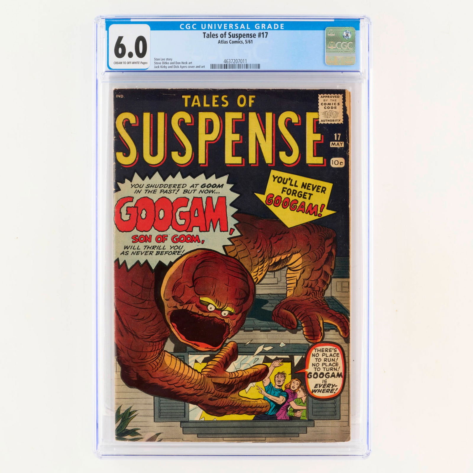 Atlas Comics Tales of Suspense #17 CGC 6.0 (1 of 2)