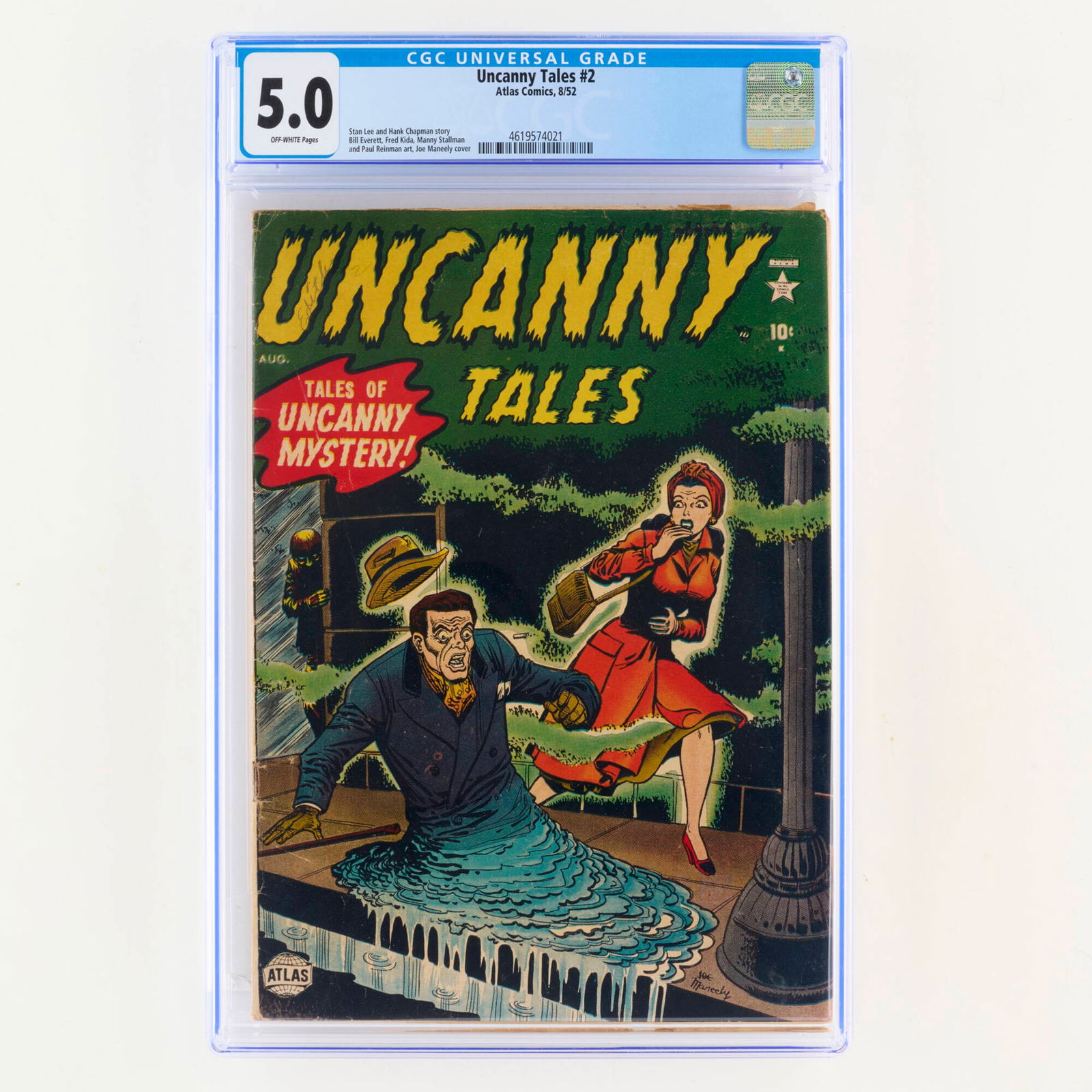 Atlas Comics Uncanny Tales #2 CGC 5.0 (1 of 2)